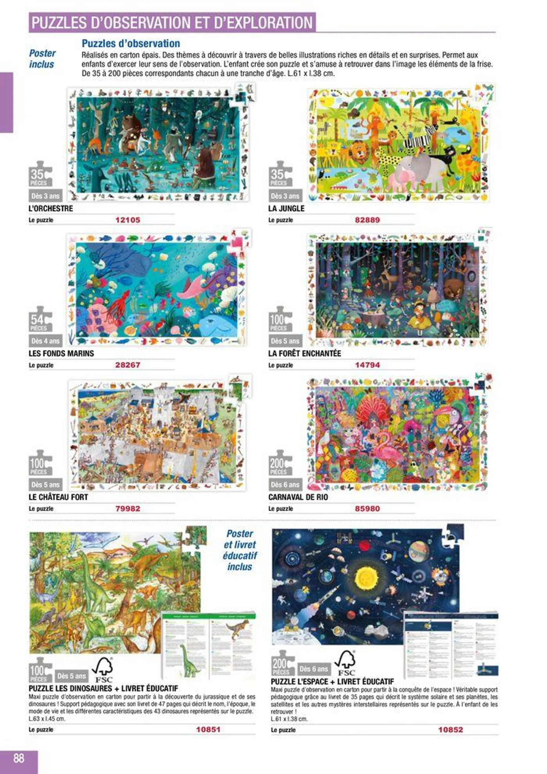 Education & Loisirs 2024 du 4 mars au 31 décembre 2024 - Catalogue page 112