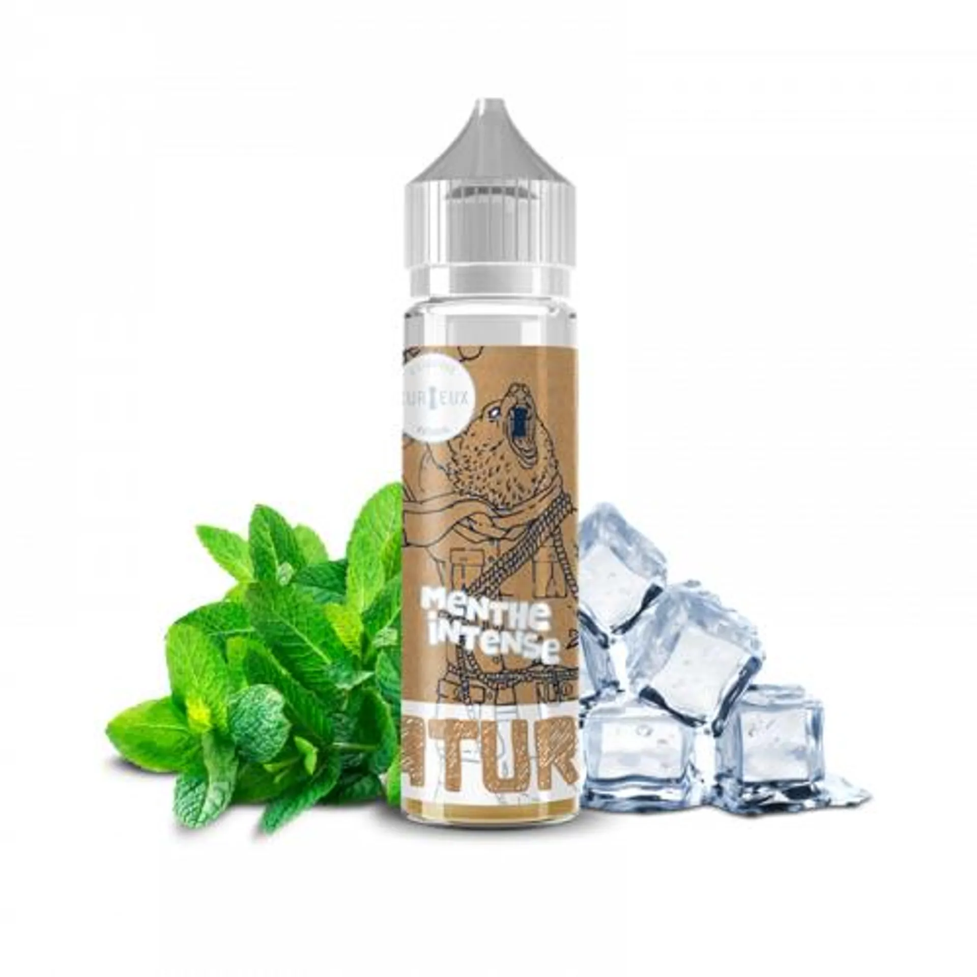 E-Liquide MENTHE INTENSE 50 ml - Curieux Edition Natural