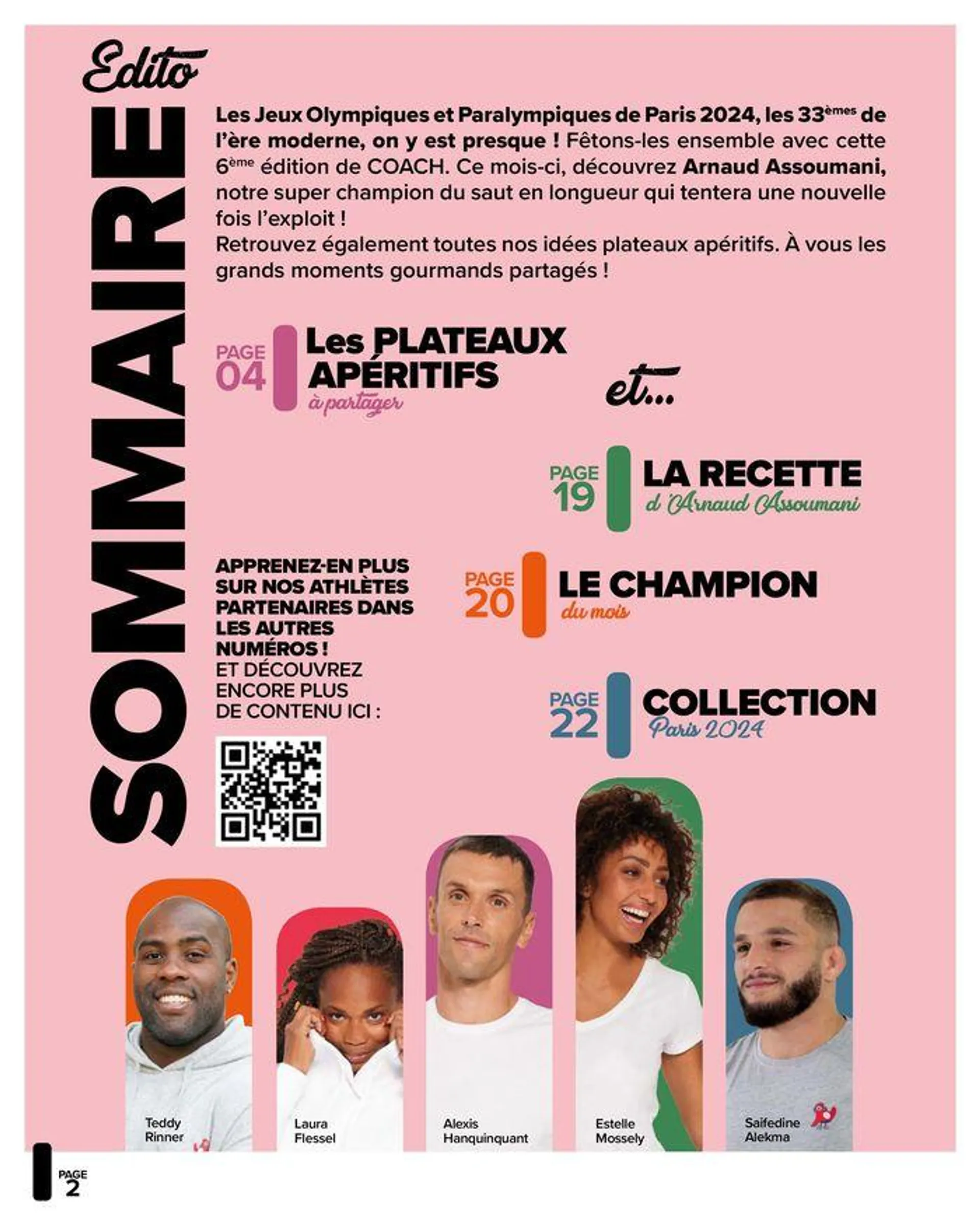 S’entraîner à bien manger du 9 juillet au 22 juillet 2024 - Catalogue page 2