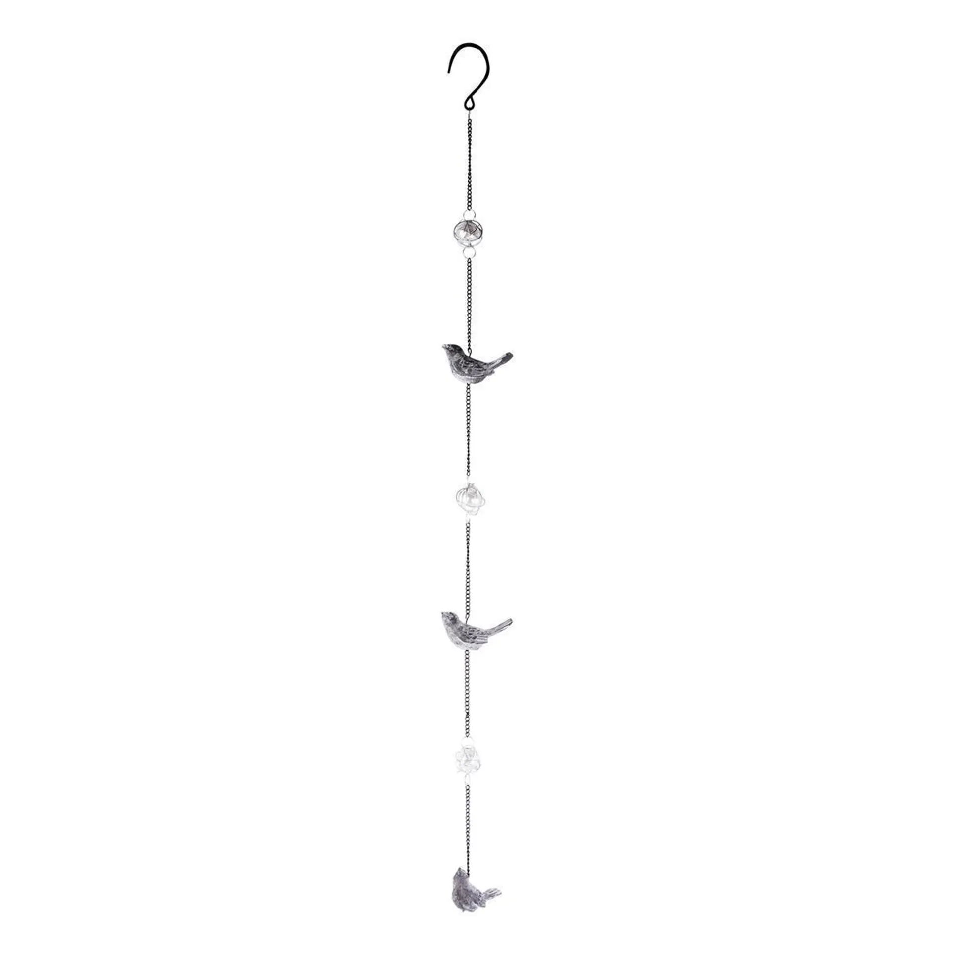 SUSP DECO OISEAU METAL H80CM