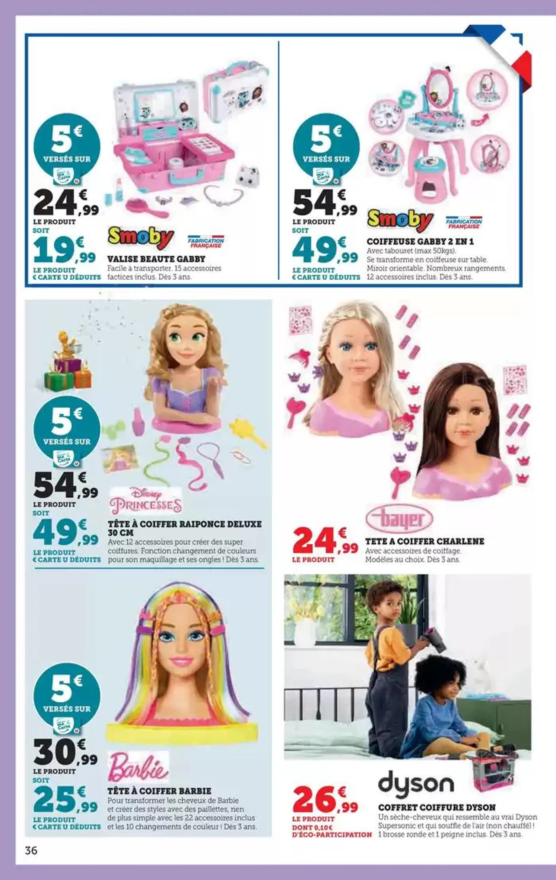 Jouets du 22 octobre au 8 décembre 2024 - Catalogue page 36