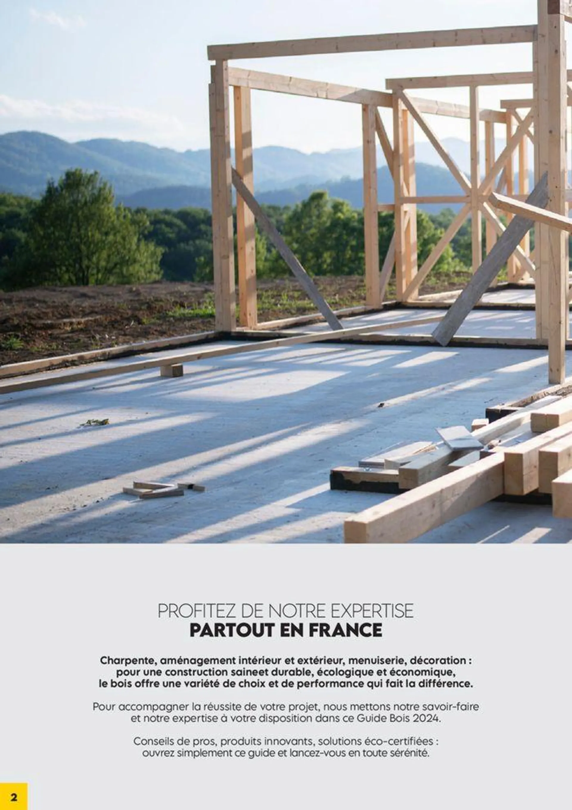 GUIDE SPÉCIAL 2024 BOIS • CONSTRUCTION & RÉNOVATION du 25 avril au 31 décembre 2024 - Catalogue page 92