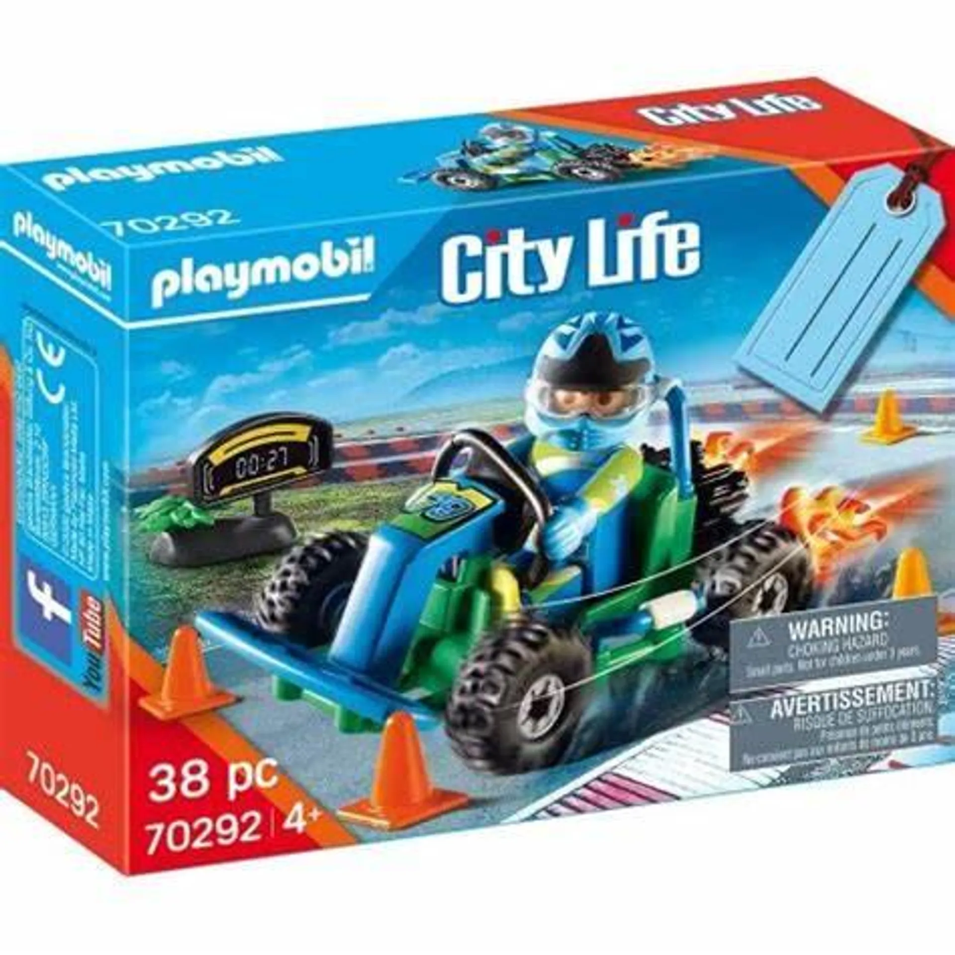 Set pilote de Kart Playmobil