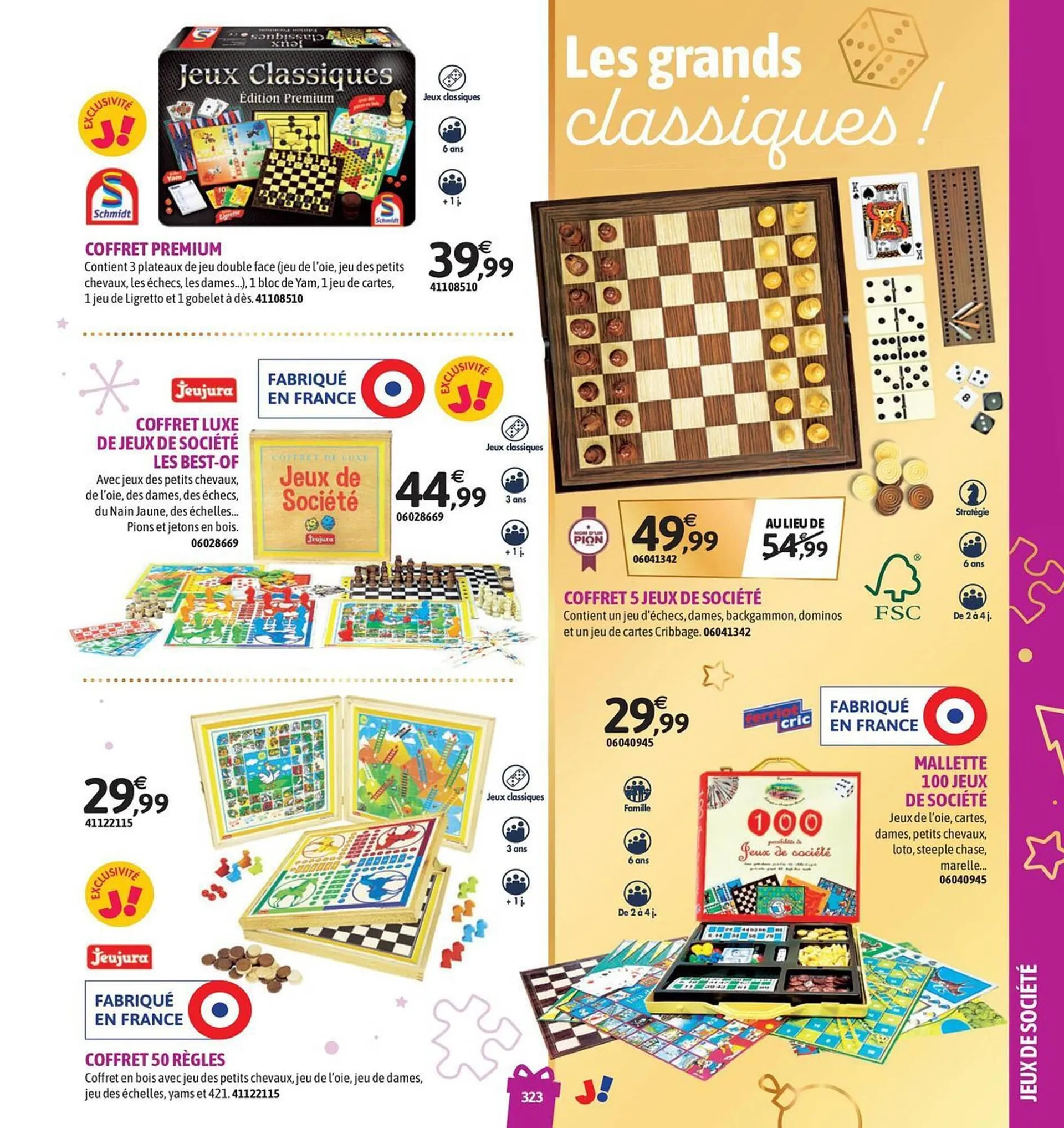 Catalogue JouéClub du 4 octobre au 31 décembre 2023 - Catalogue page 323