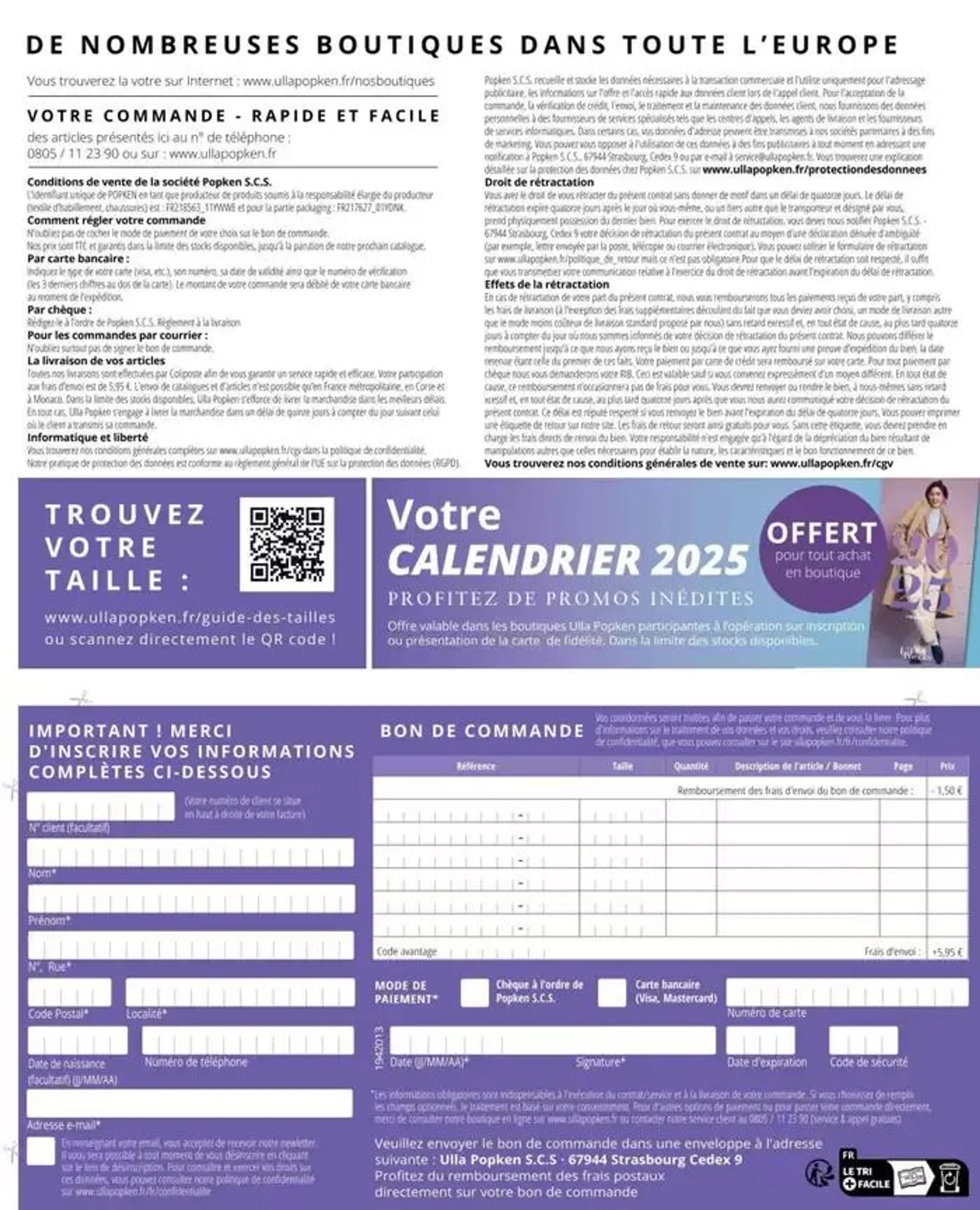 Pièces phares de l'automne du 25 septembre au 31 décembre 2024 - Catalogue page 115