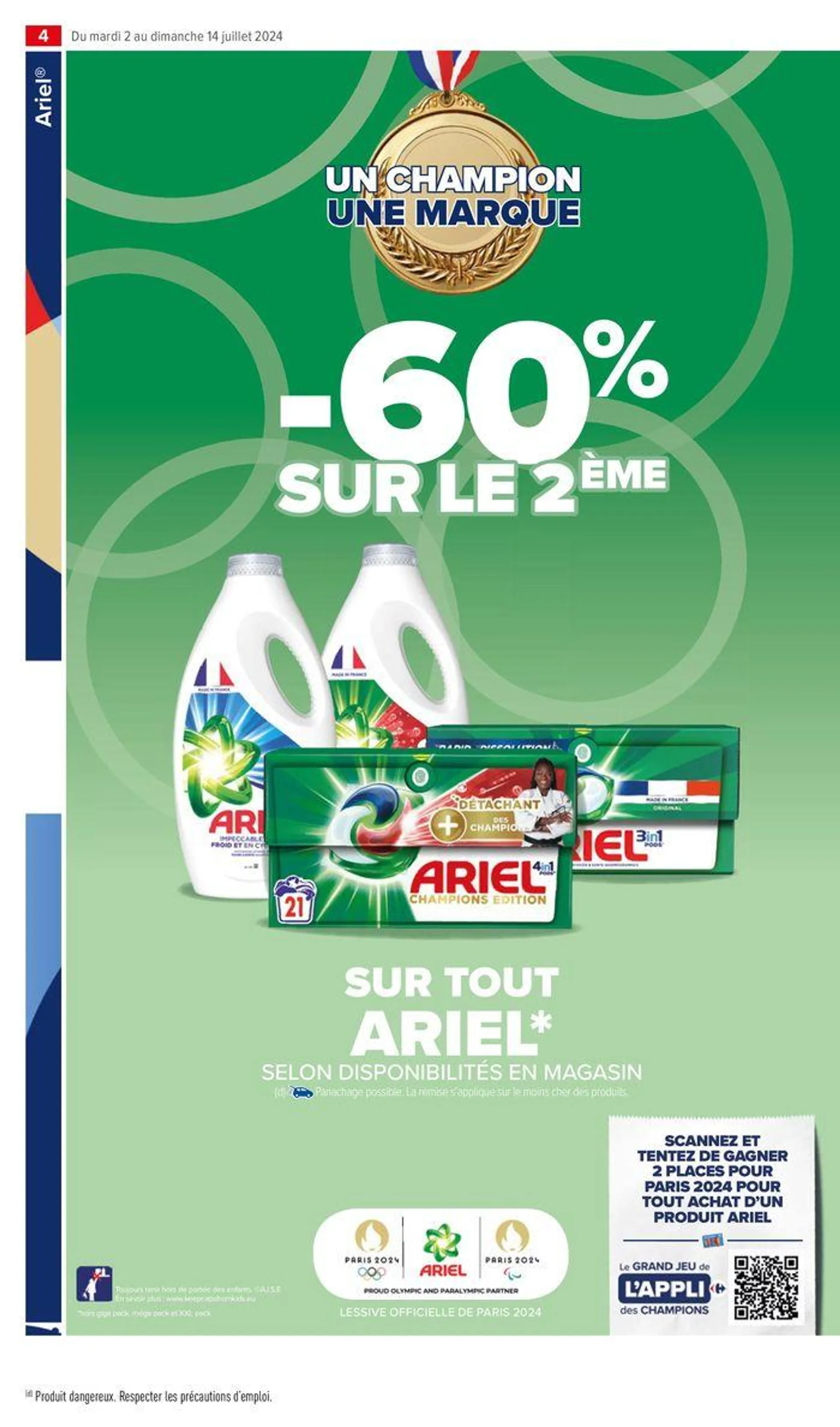 -50% sur le deuxième du 2 juillet au 14 juillet 2024 - Catalogue page 8