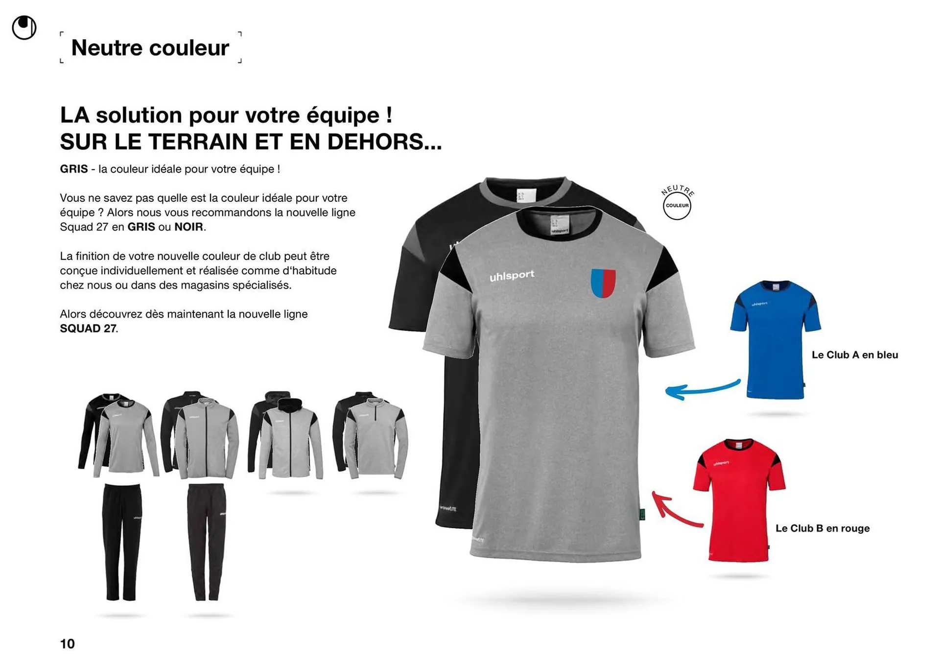 Catalogue Uhlsport du 24 janvier au 31 août 2024 - Catalogue page 10