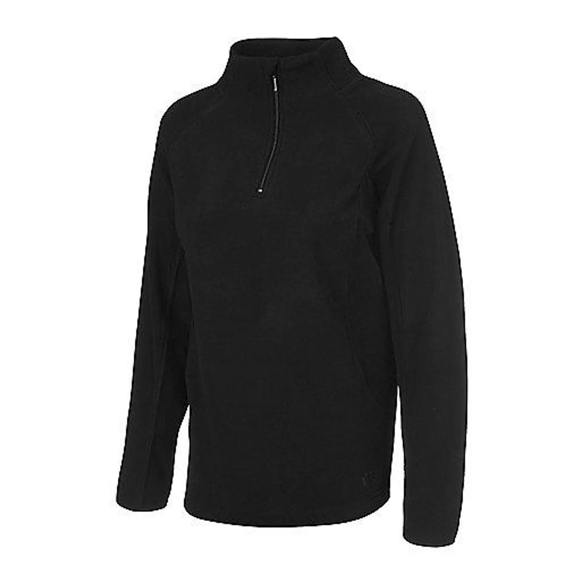 Polaire demi-zip femme Norvege NOIR