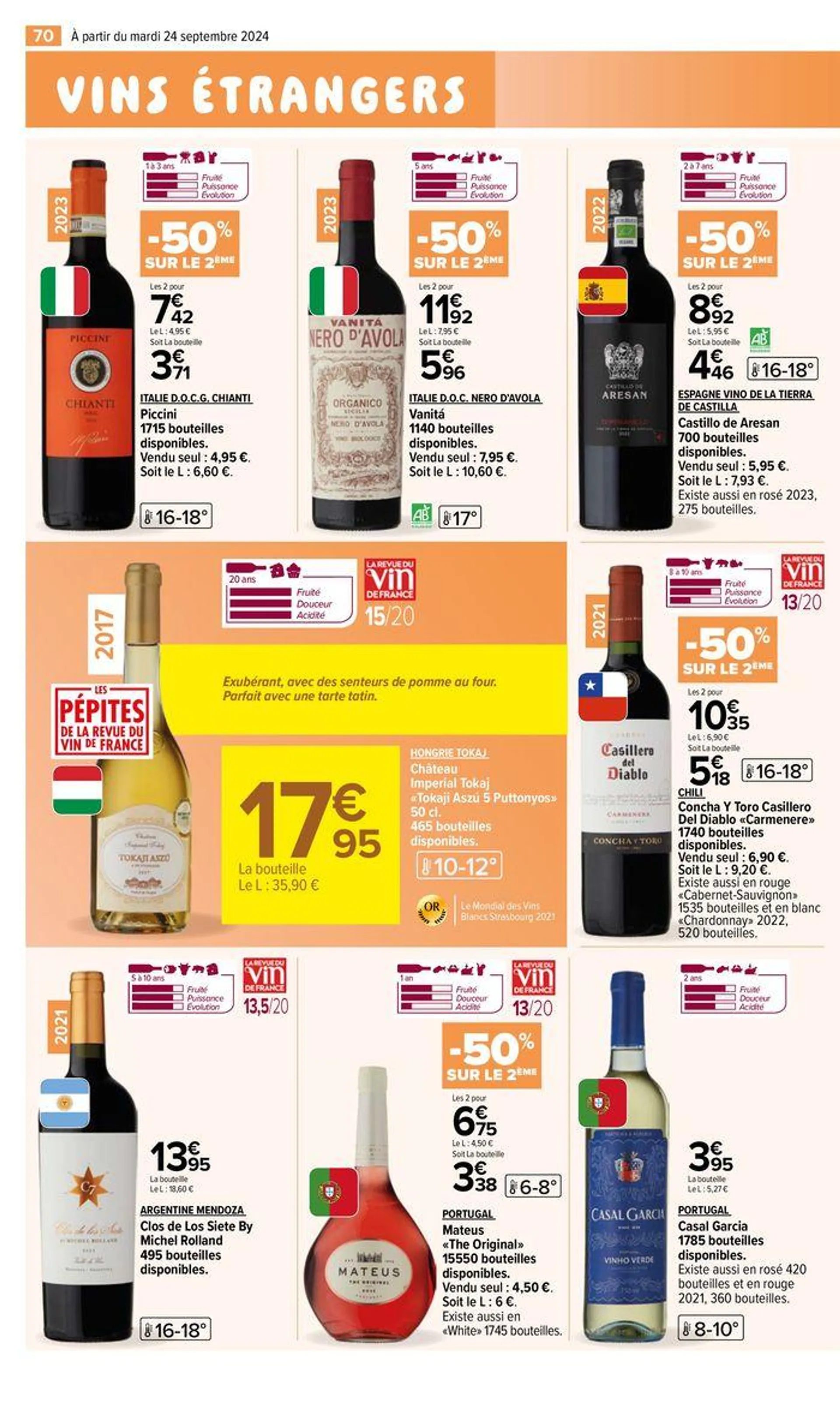 FOIRE AUX VINS D'AUTOMNE du 24 septembre au 7 octobre 2024 - Catalogue page 72