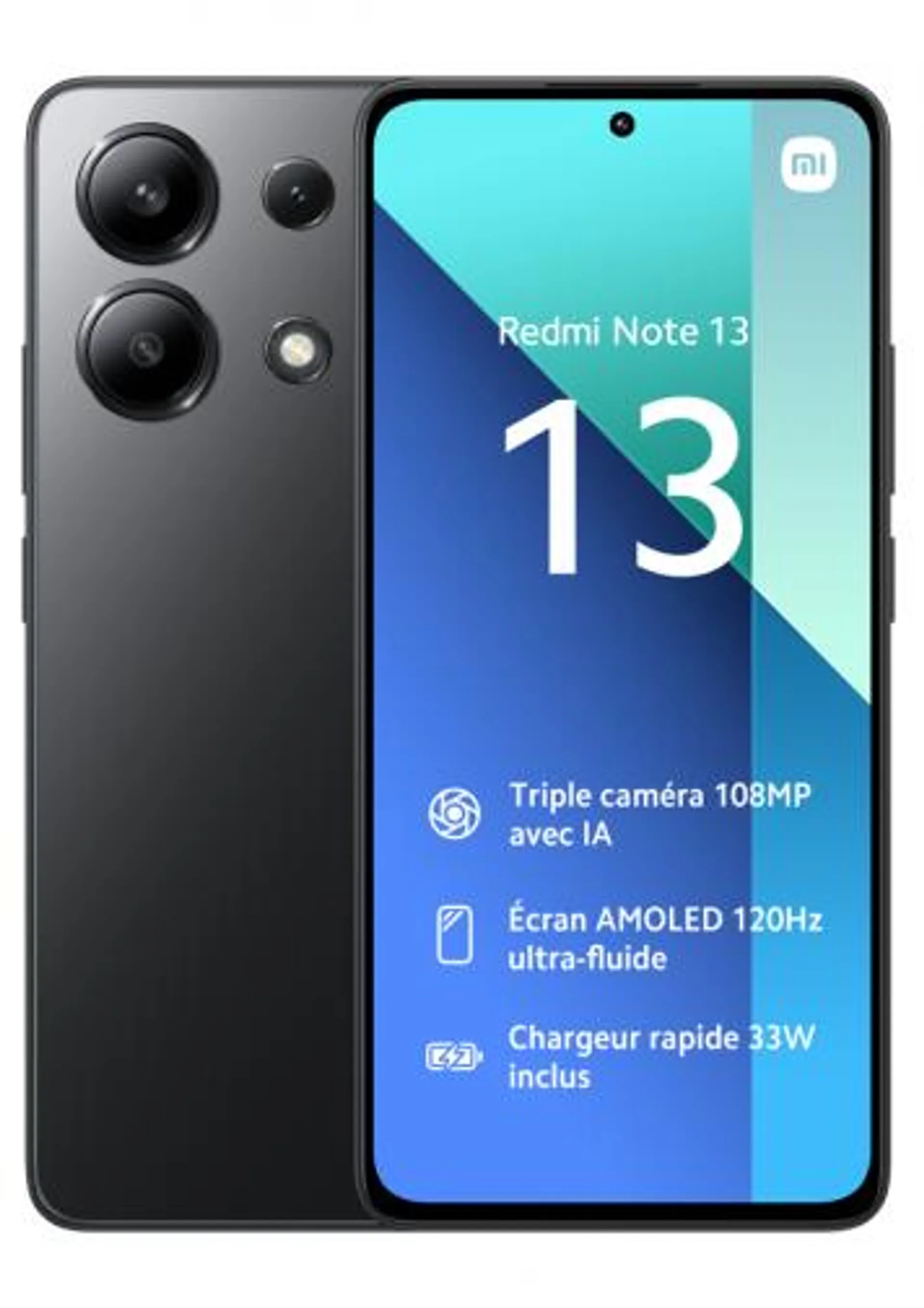 Xiaomi Redmi Note 13 4G Noir