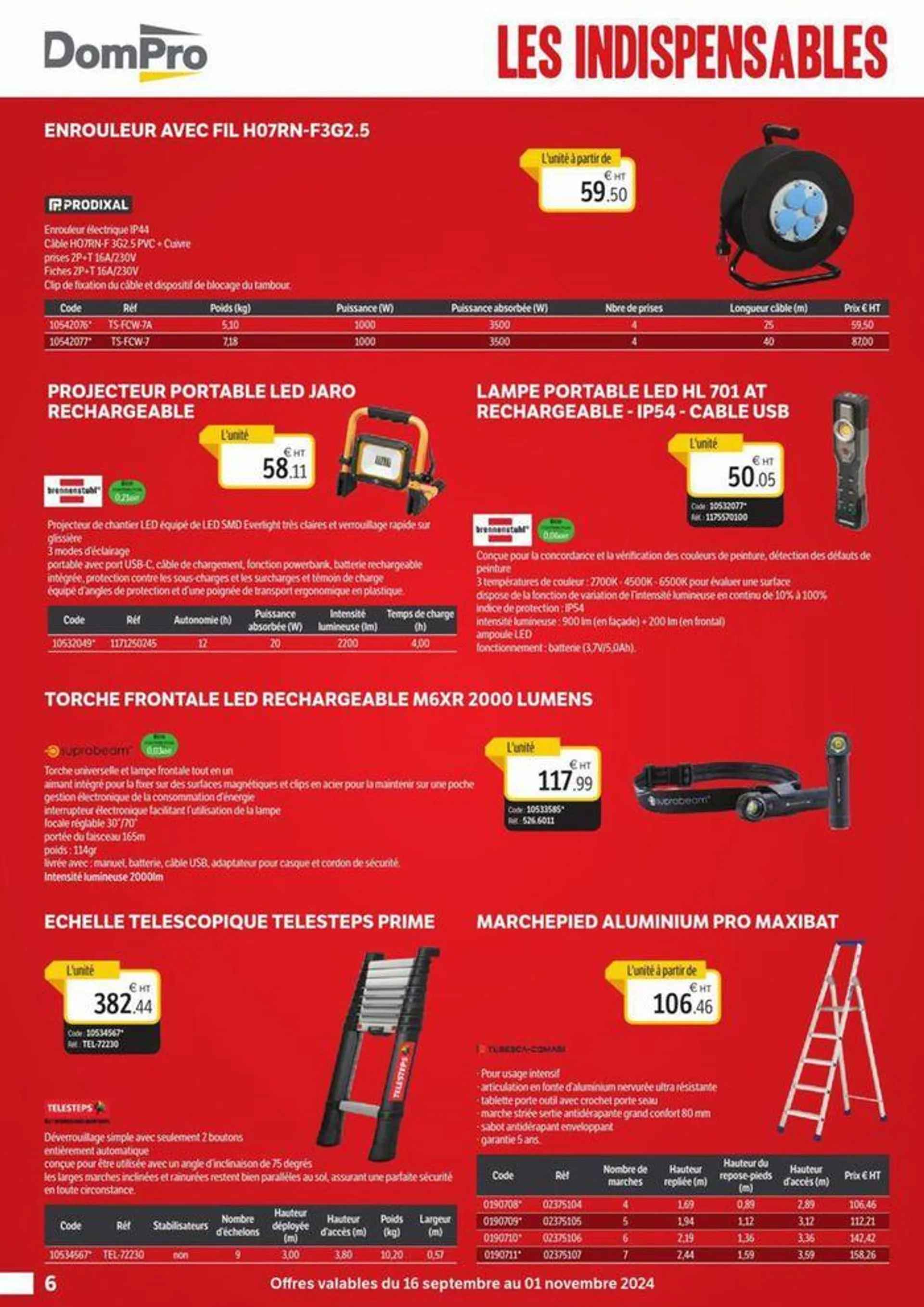 LES INDISPENSABLES N°2 du 17 septembre au 1 novembre 2024 - Catalogue page 6