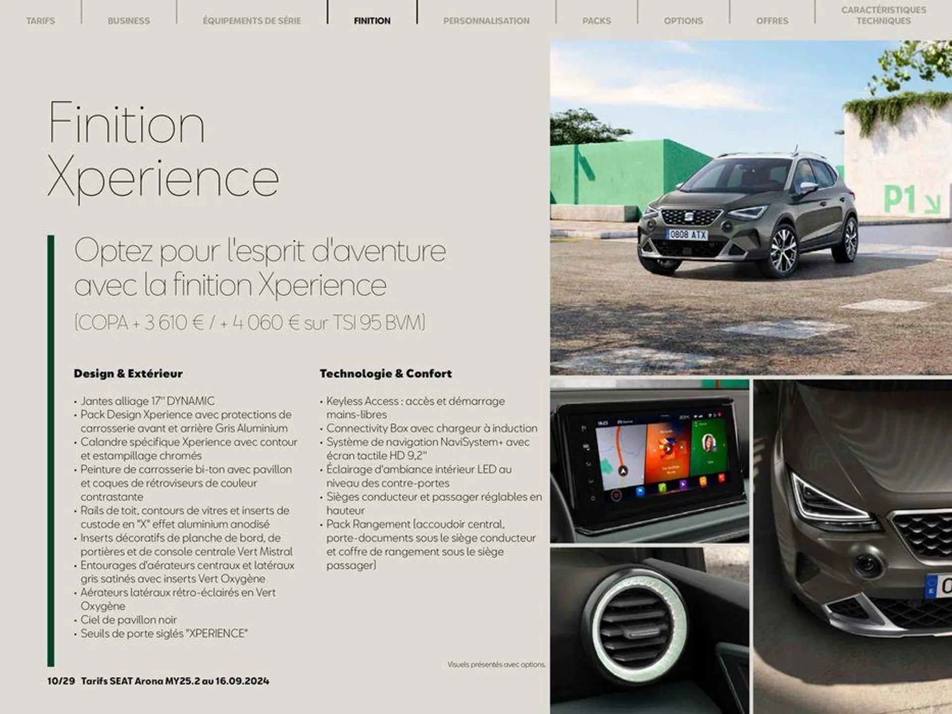 SEAT Arona du 24 septembre au 24 septembre 2025 - Catalogue page 10