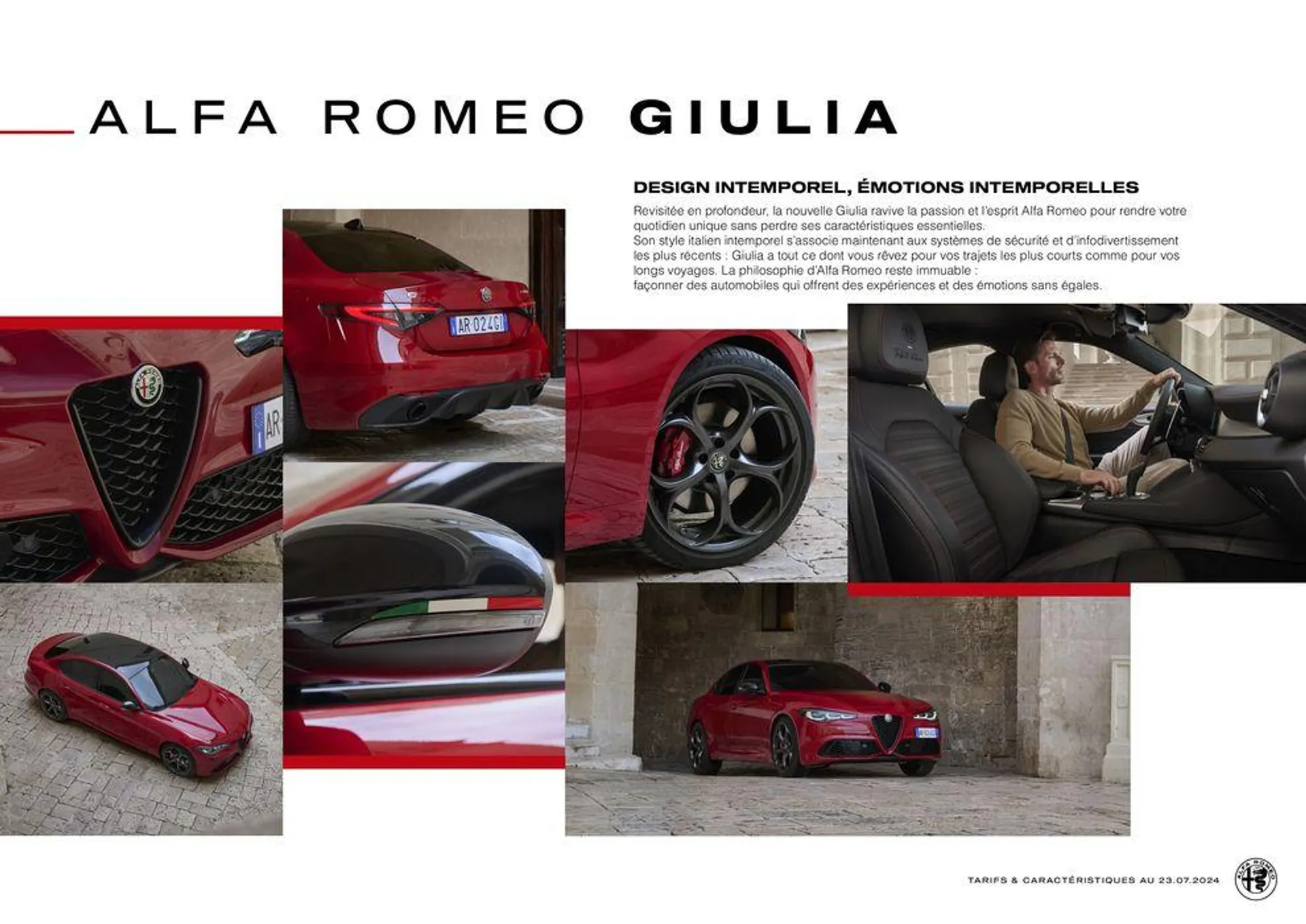 Alfa Romeo GIULIA du 7 août au 7 août 2025 - Catalogue page 2