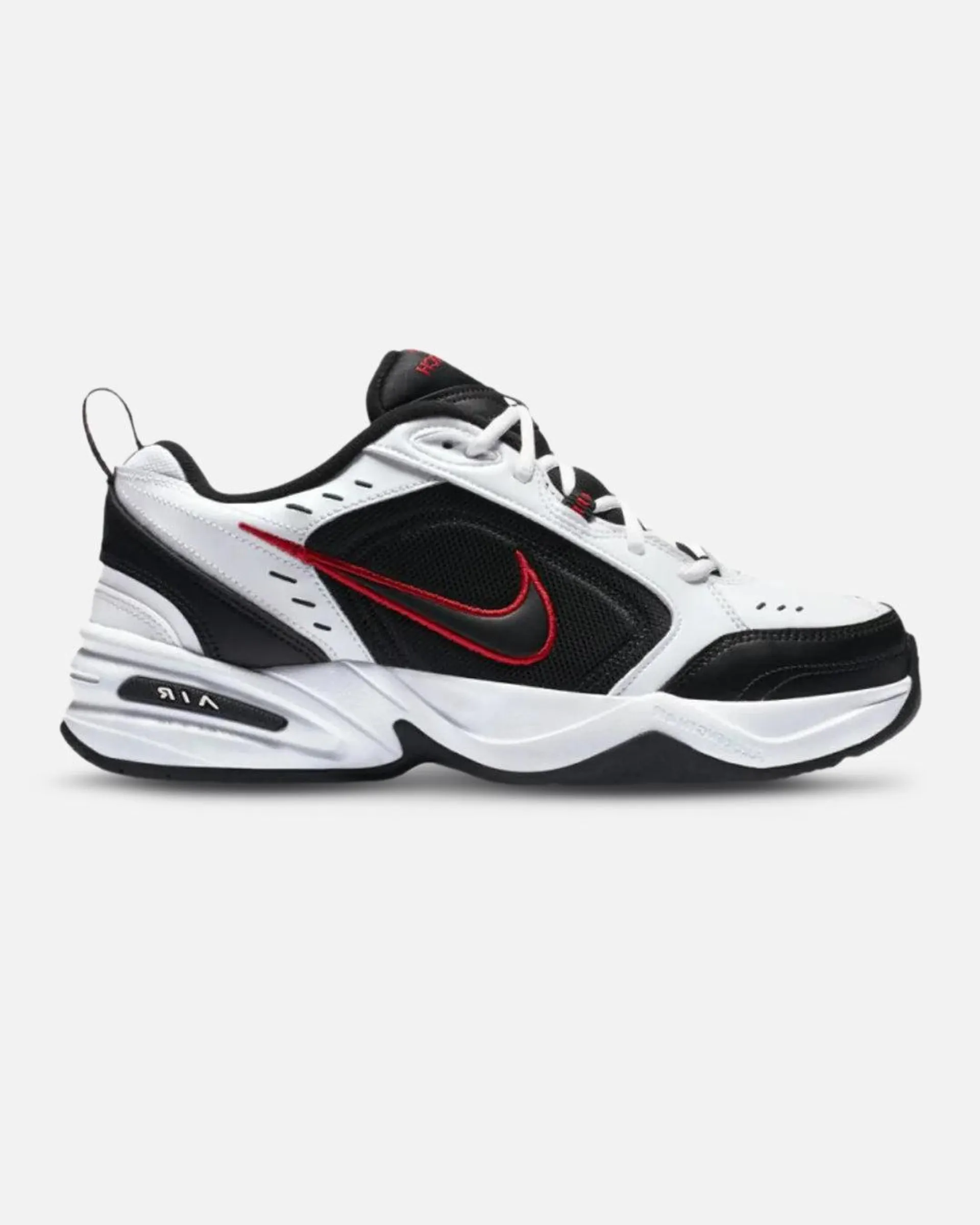 Nike Air Monarch IV - Blanc/Noir/Rouge