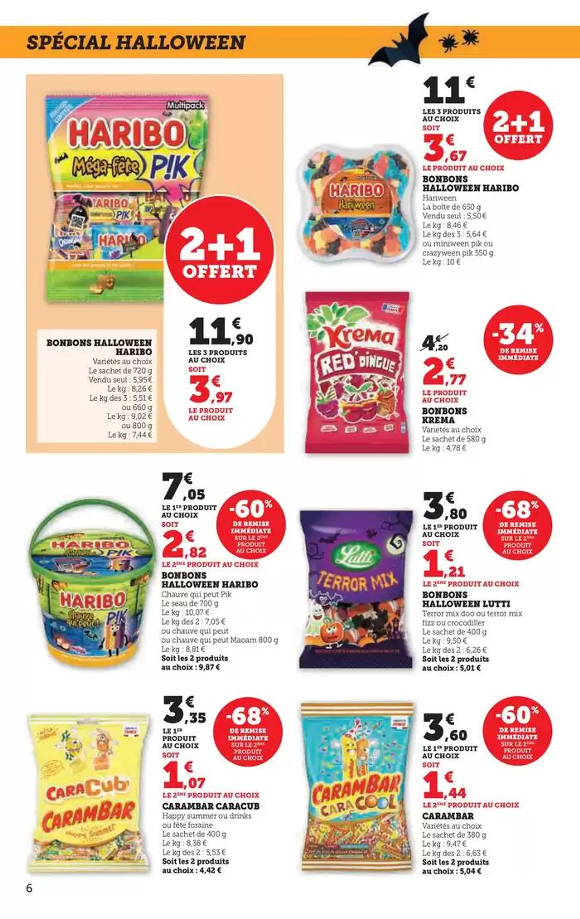 Halloween à prix bas du 22 octobre au 3 novembre 2024 - Catalogue page 6