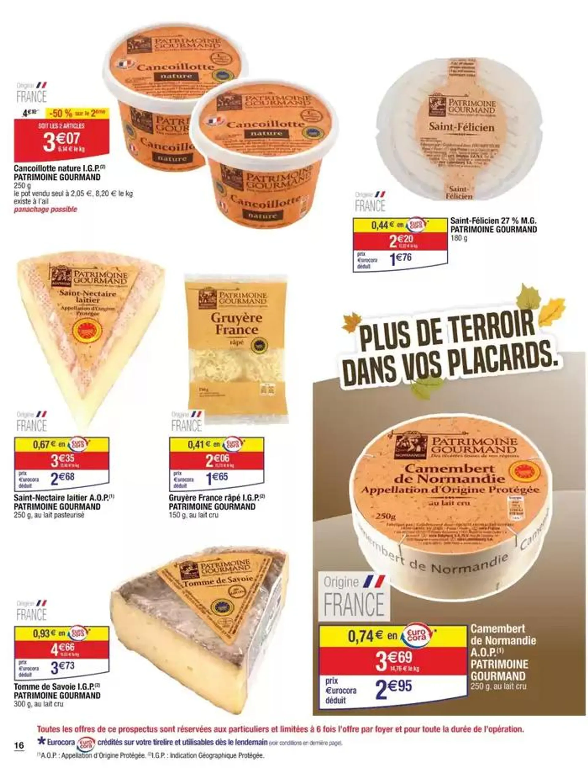 Plus de terroir dans vos placards du 8 octobre au 14 octobre 2024 - Catalogue page 7