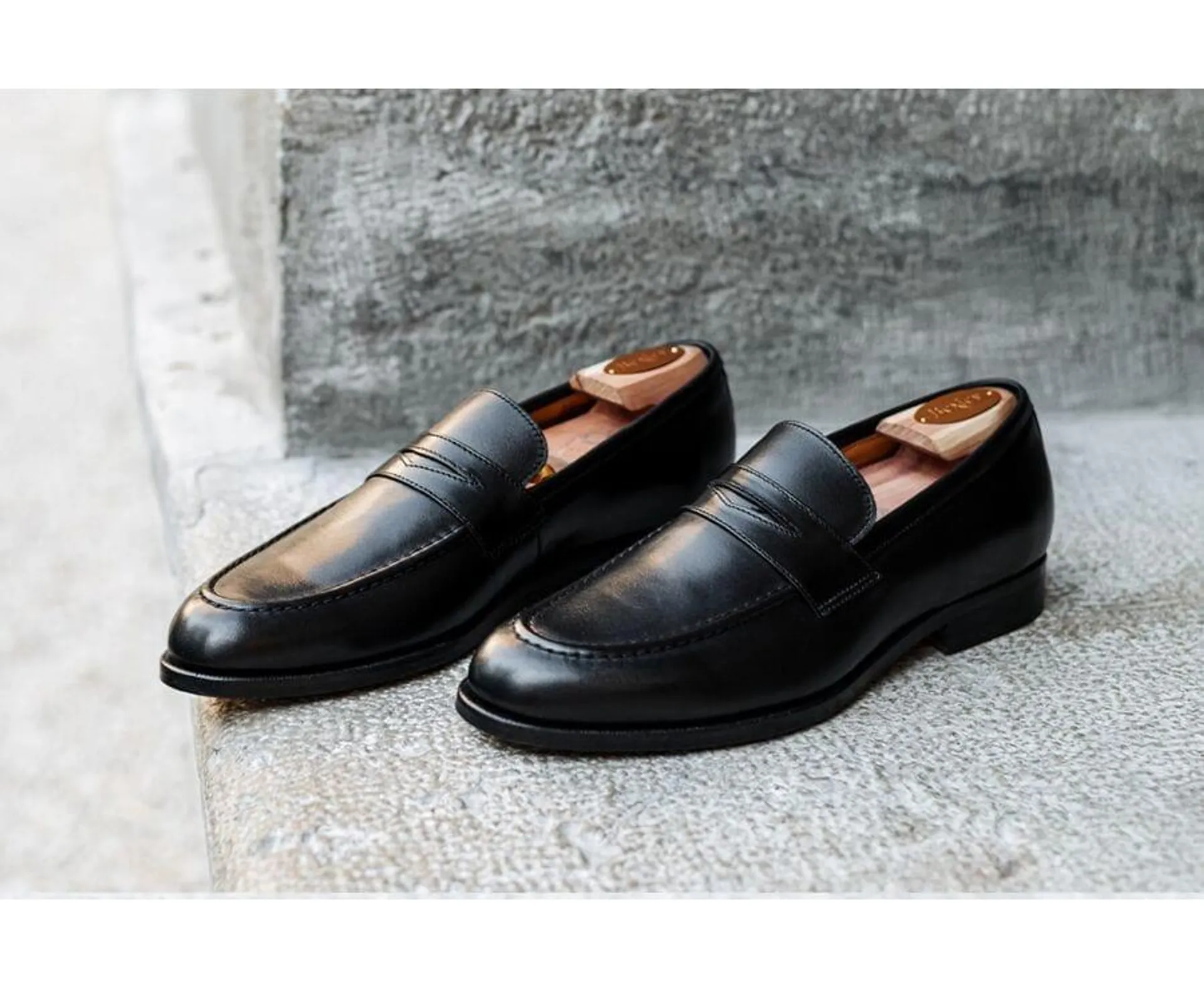 Mocassin cuir homme Noir - DIXTON