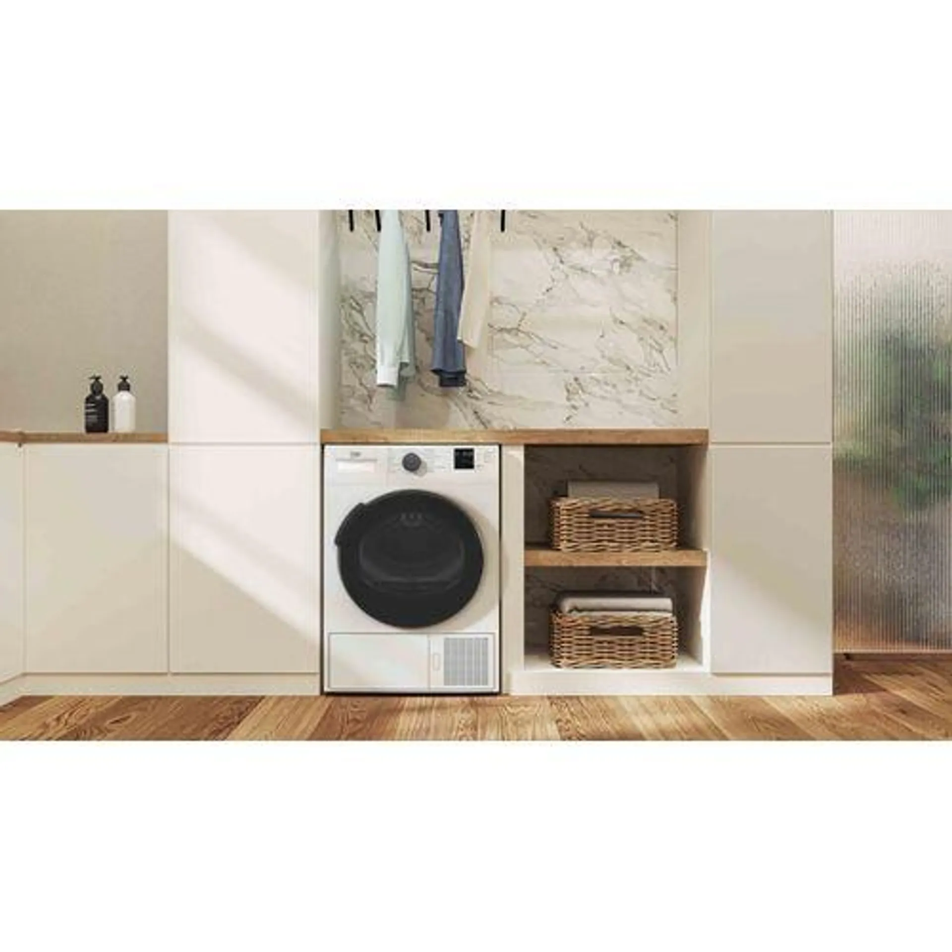 BEKO Sèche-linge hublot DU10112CX0W 10 kg Blanc