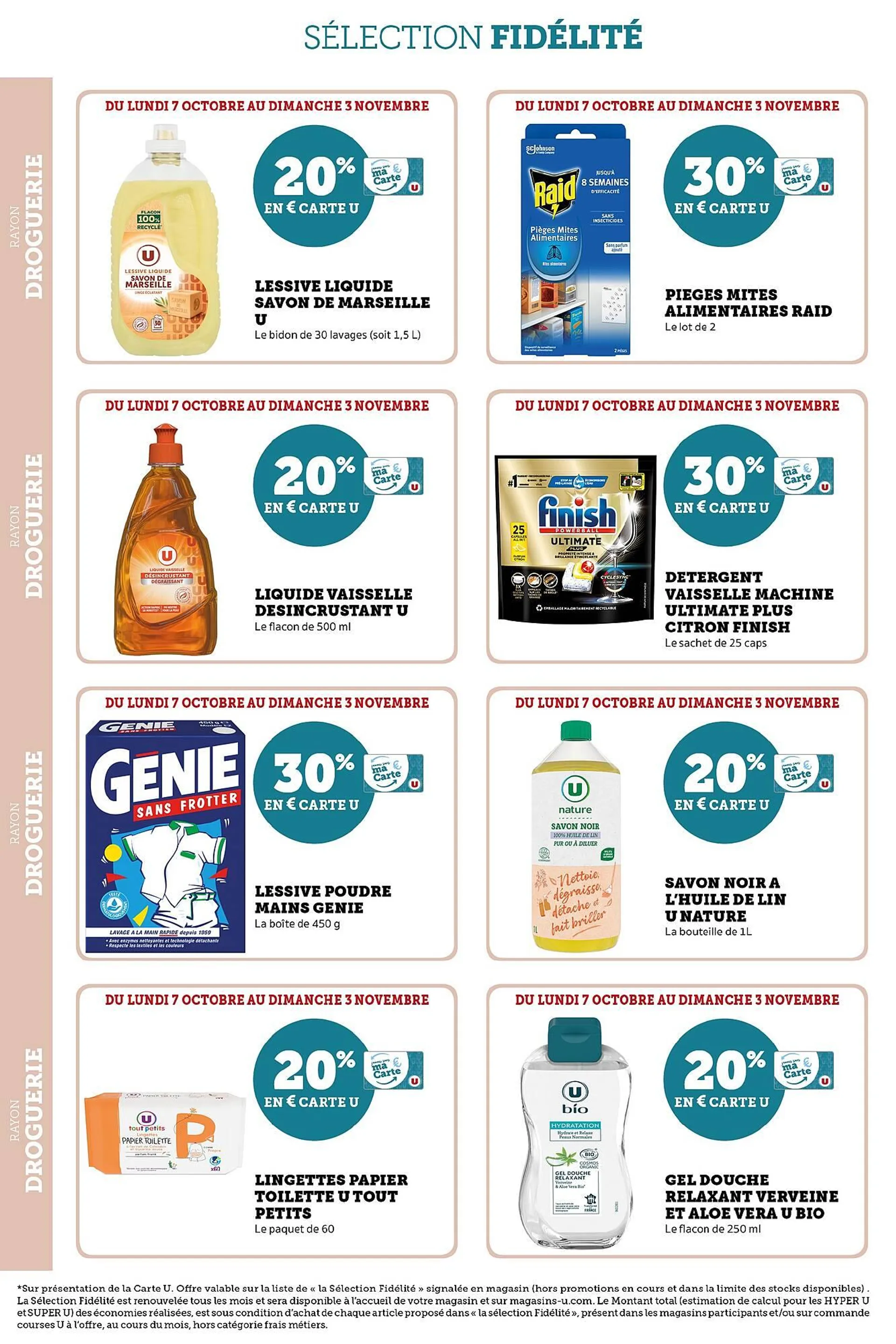 Catalogue Super U du 7 octobre au 3 novembre 2024 - Catalogue page 12