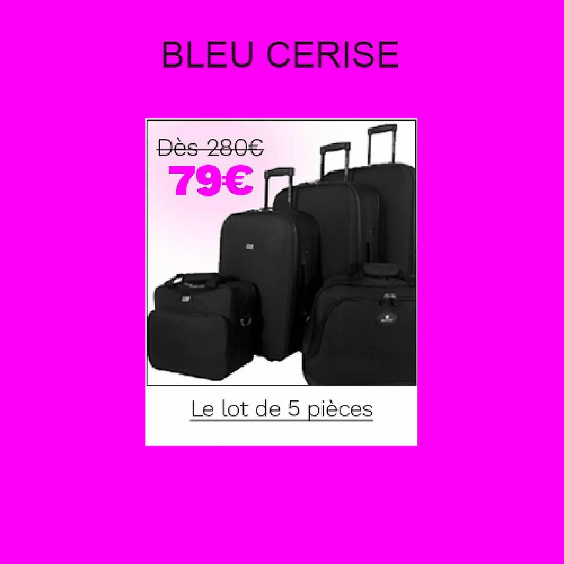 Catalogue Bleu Cerise - 1
