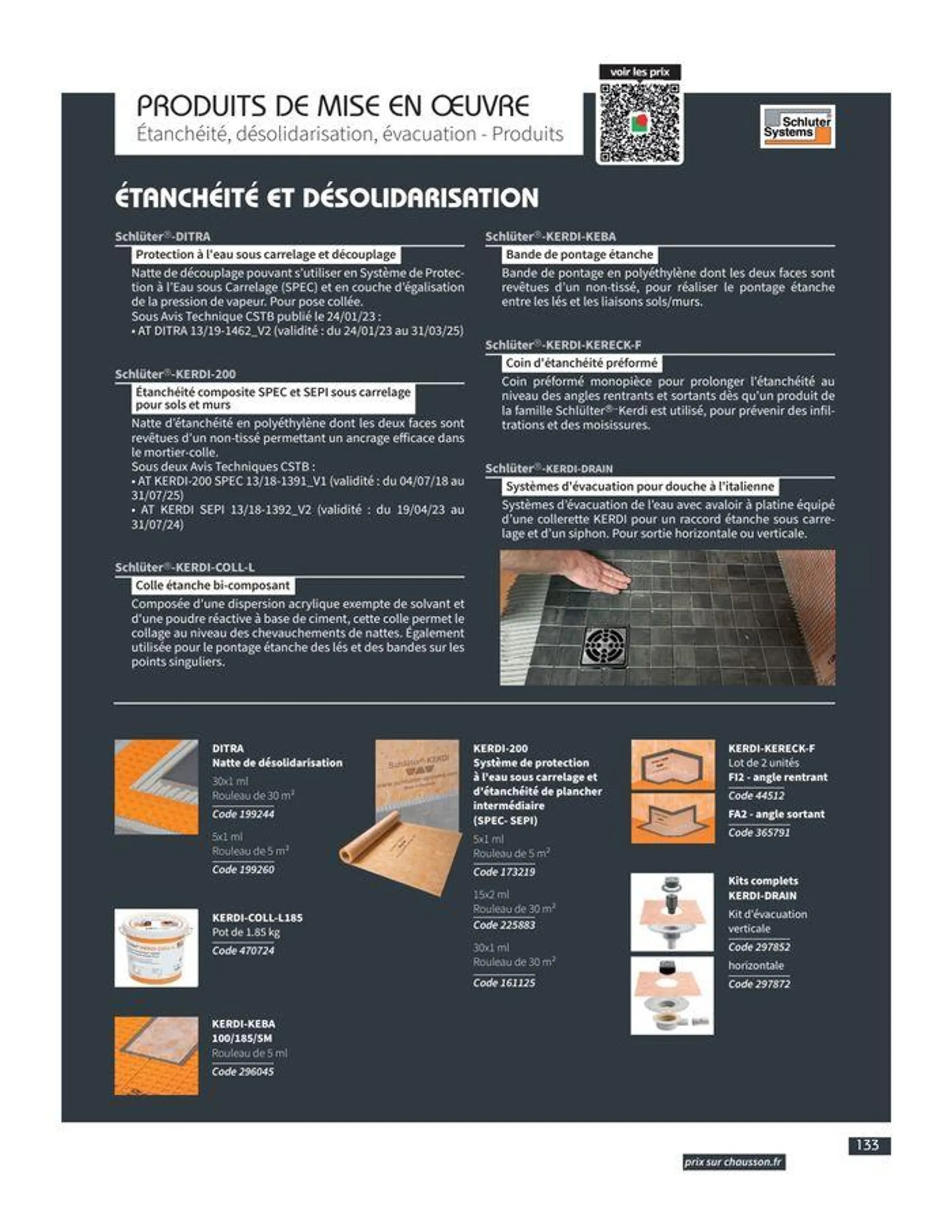 Catalogue Carrelage & Parquet 2023-2024. du 21 décembre au 31 décembre 2024 - Catalogue page 135