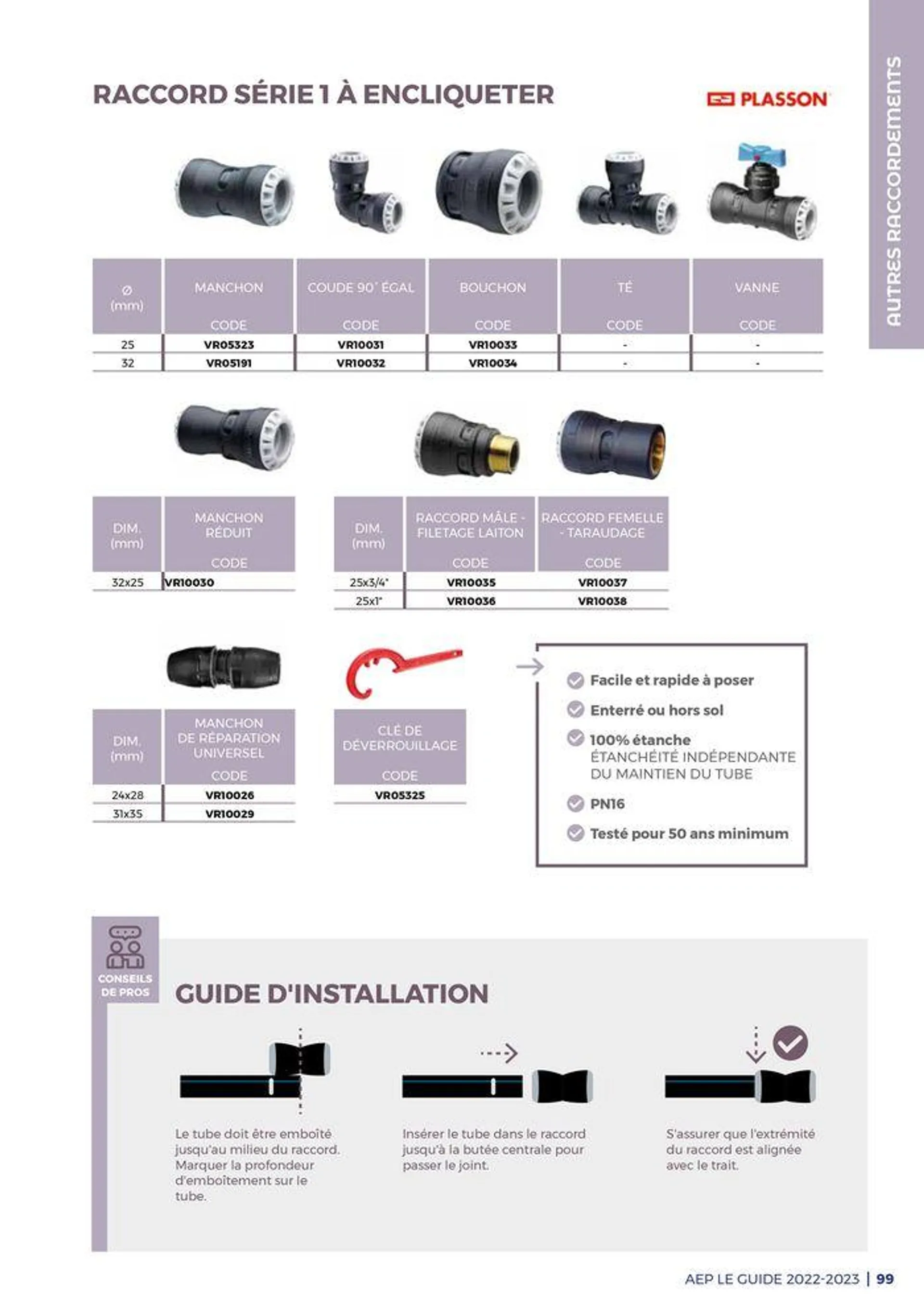 Guide - Adduction deau potable - 99