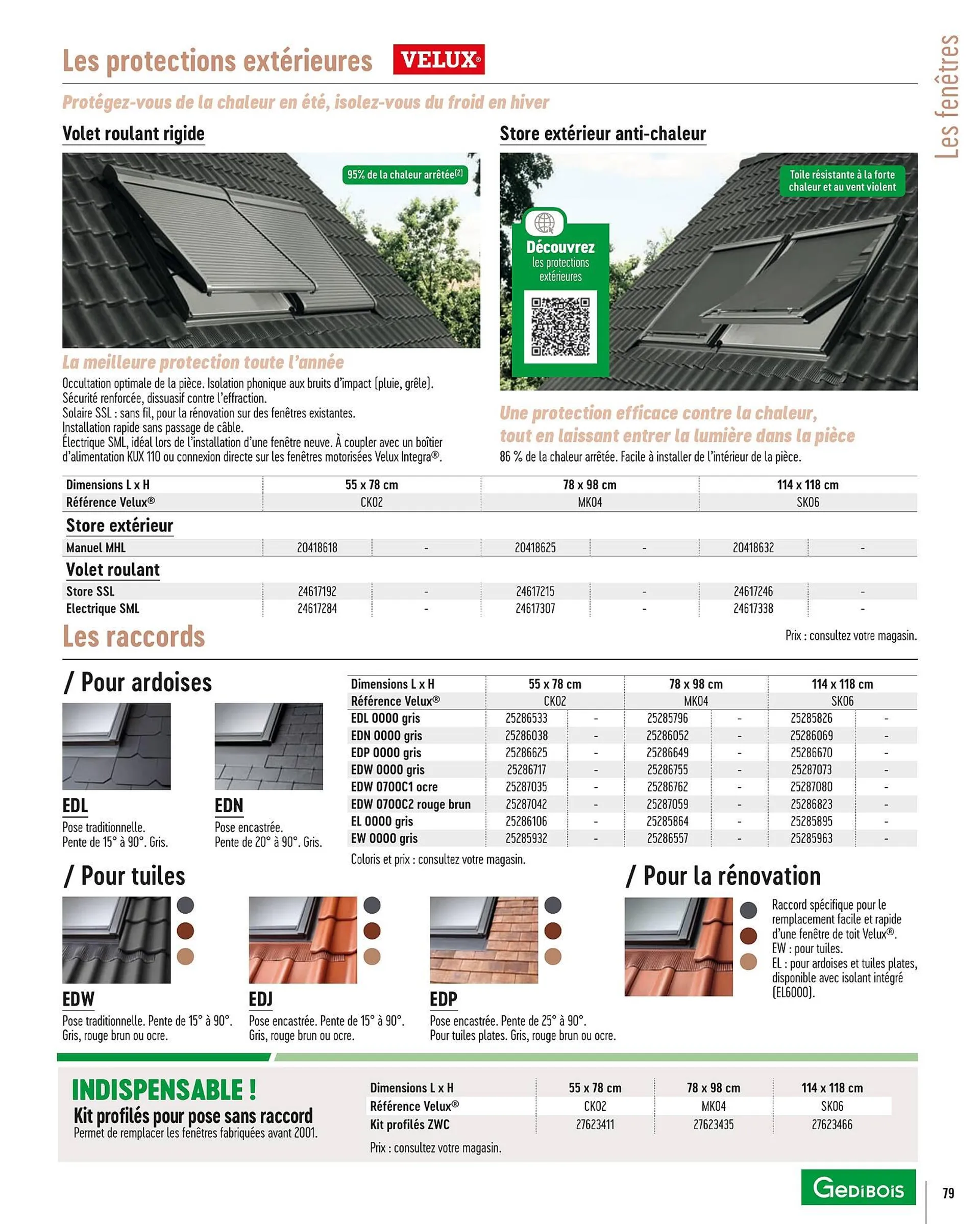 Catalogue Gédibois du 15 mai au 28 décembre 2024 - Catalogue page 79