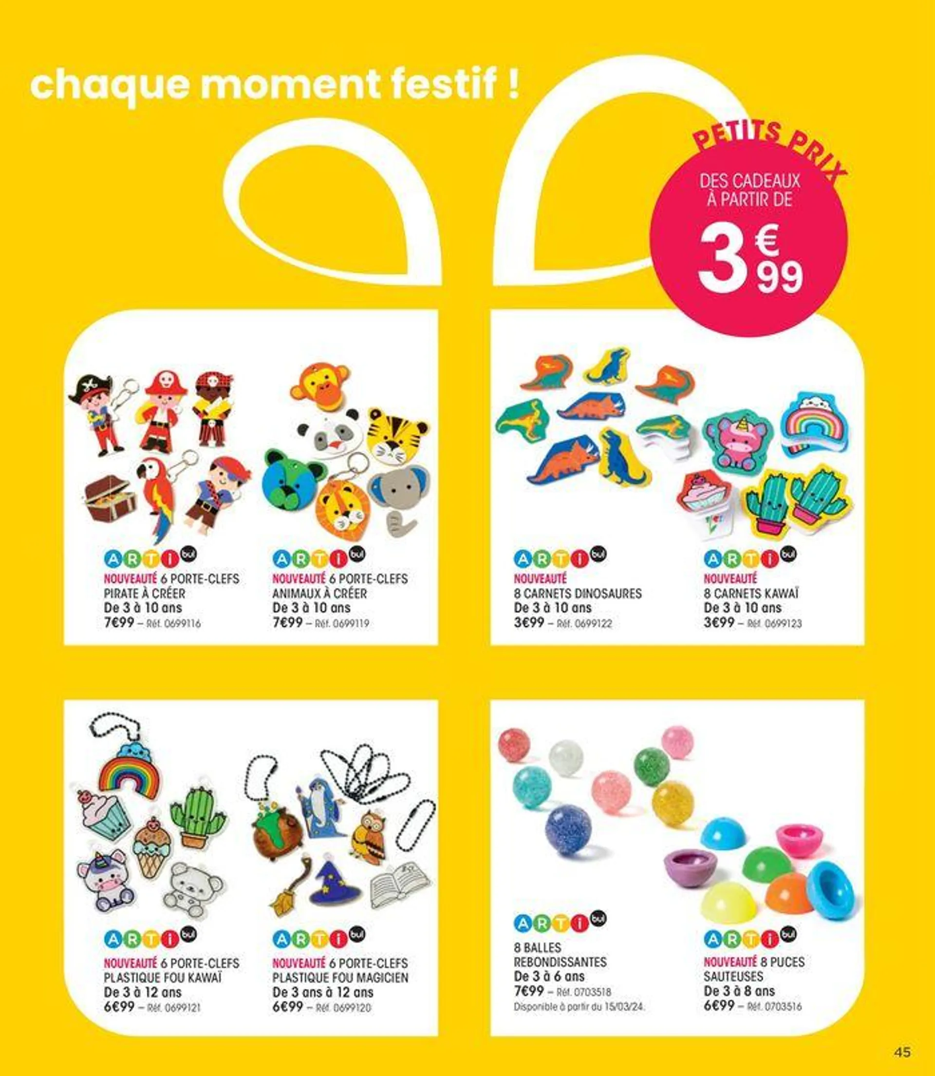 Catalogue printemps-été du 9 avril au 31 août 2024 - Catalogue page 45