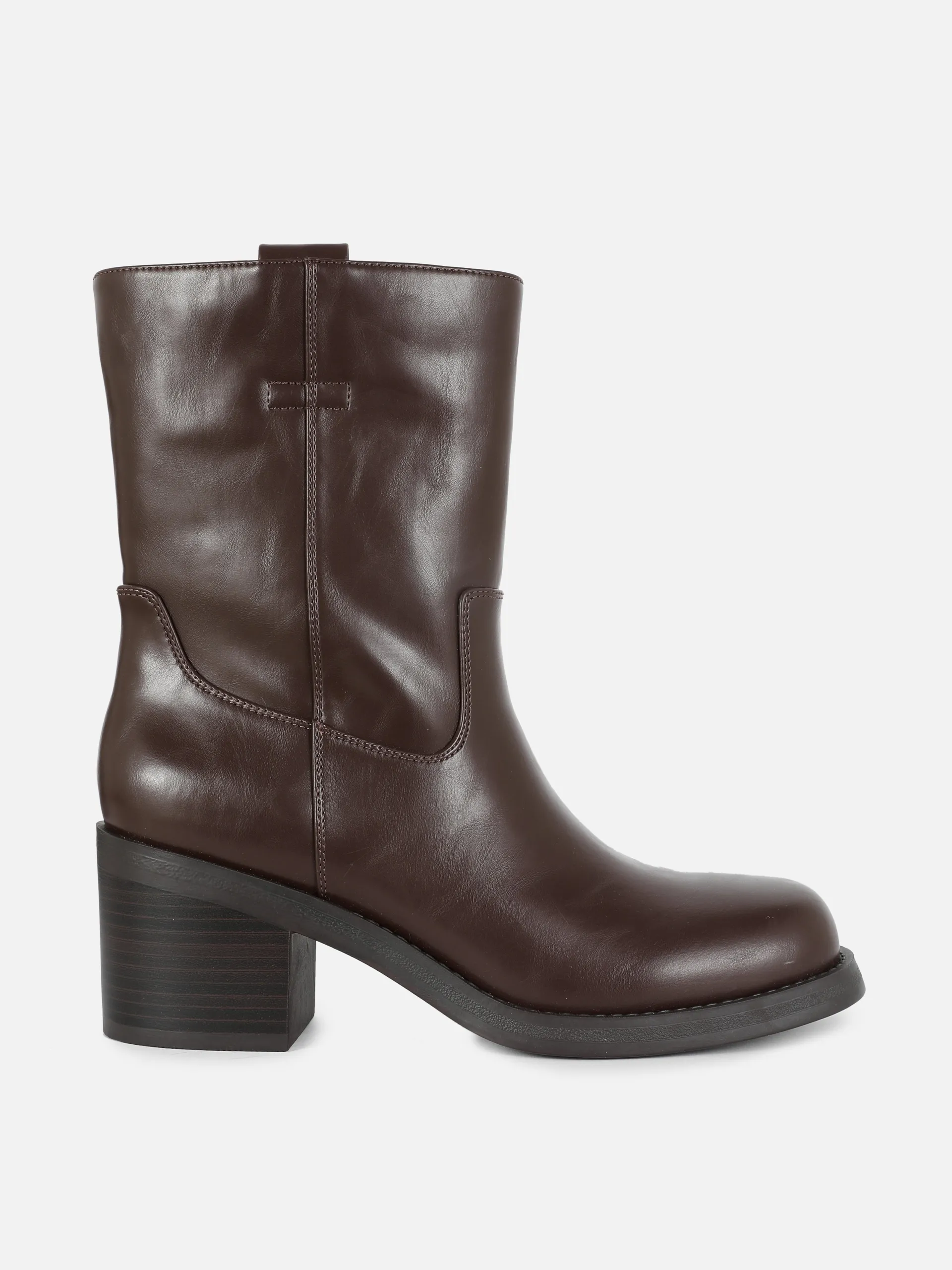 Rita Ora Chunky Heel Pull-On Boots