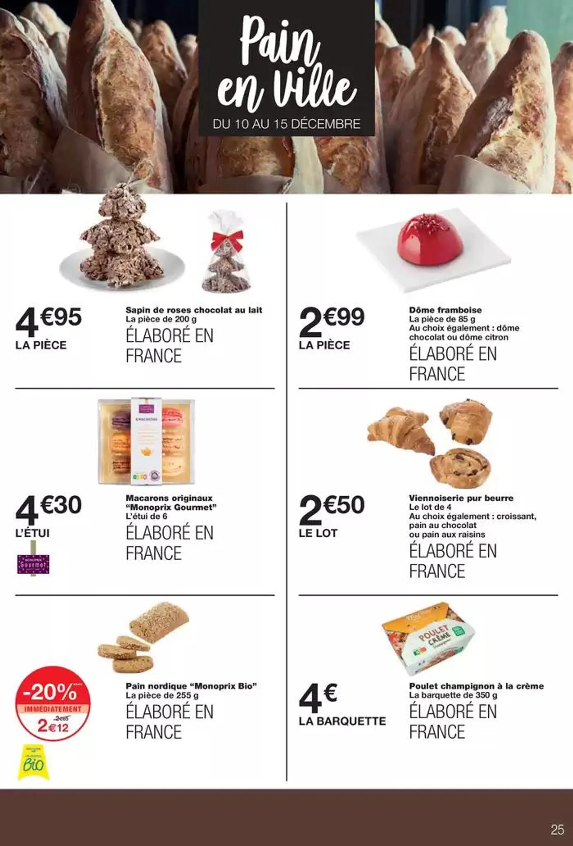 CATALOGUE PROMOTIONNEL  du 12 décembre au 15 décembre 2024 - Catalogue page 25