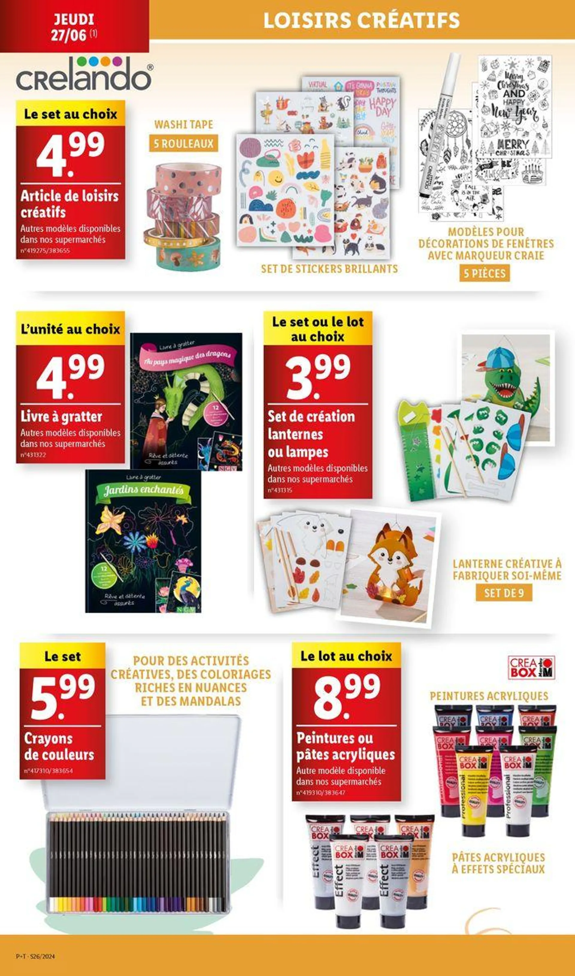 Retrouvez les offres Lidl de la semaine : bricolage, jardin et cuisine ! du 27 juin au 1 juillet 2024 - Catalogue page 22