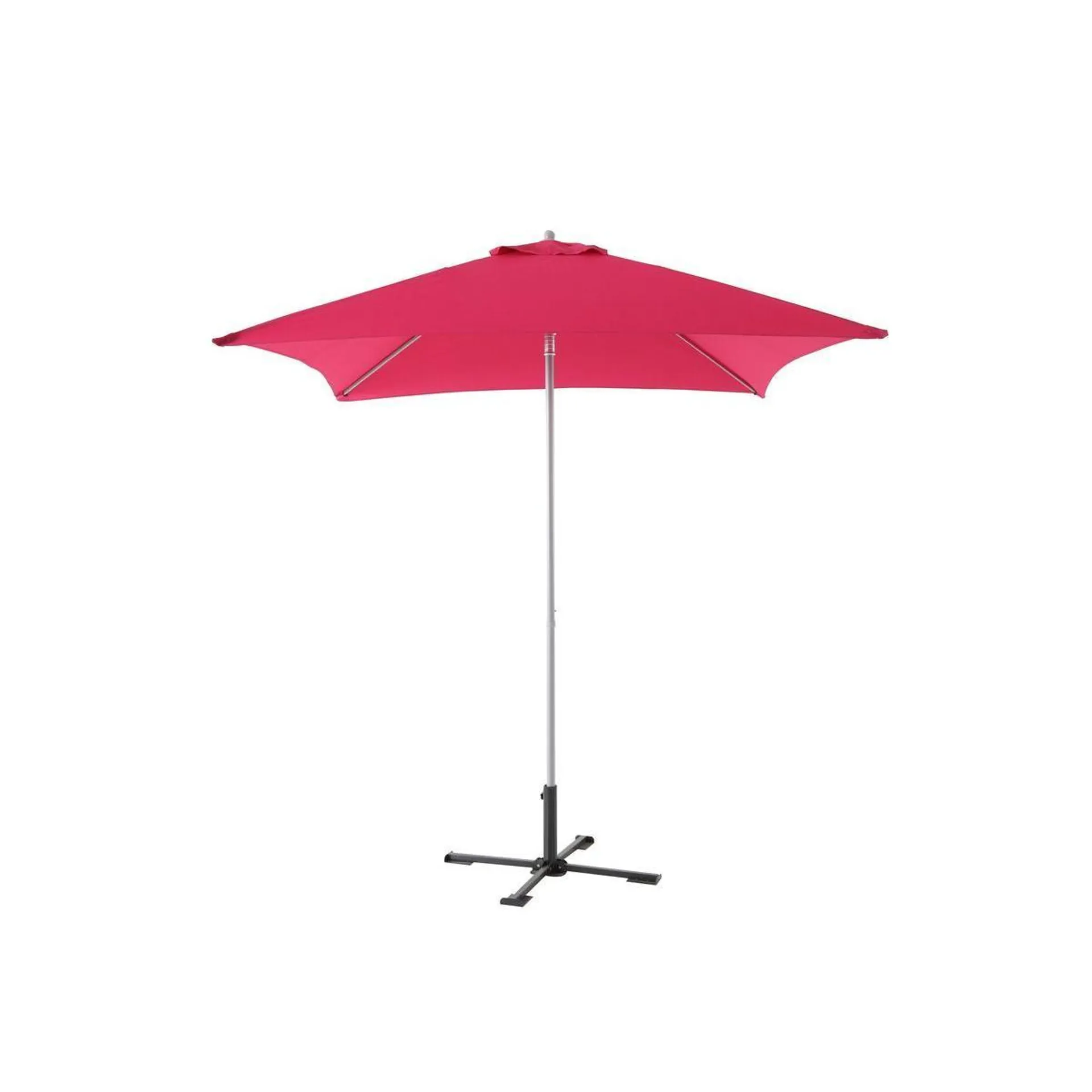 Parasol Anzio - ø 2 x H 2.2 m - Différents modèles - Rose framboise - HESPERIDE