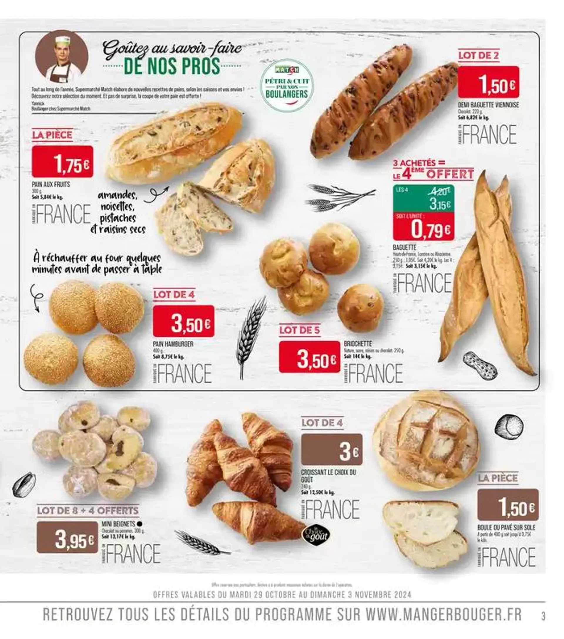 MAXI Supermarché MAtch du 29 octobre au 10 novembre 2024 - Catalogue page 3