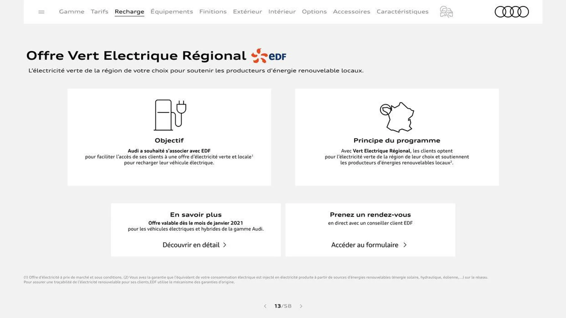 Audi Q3 Sportback du 20 août au 31 décembre 2024 - Catalogue page 13