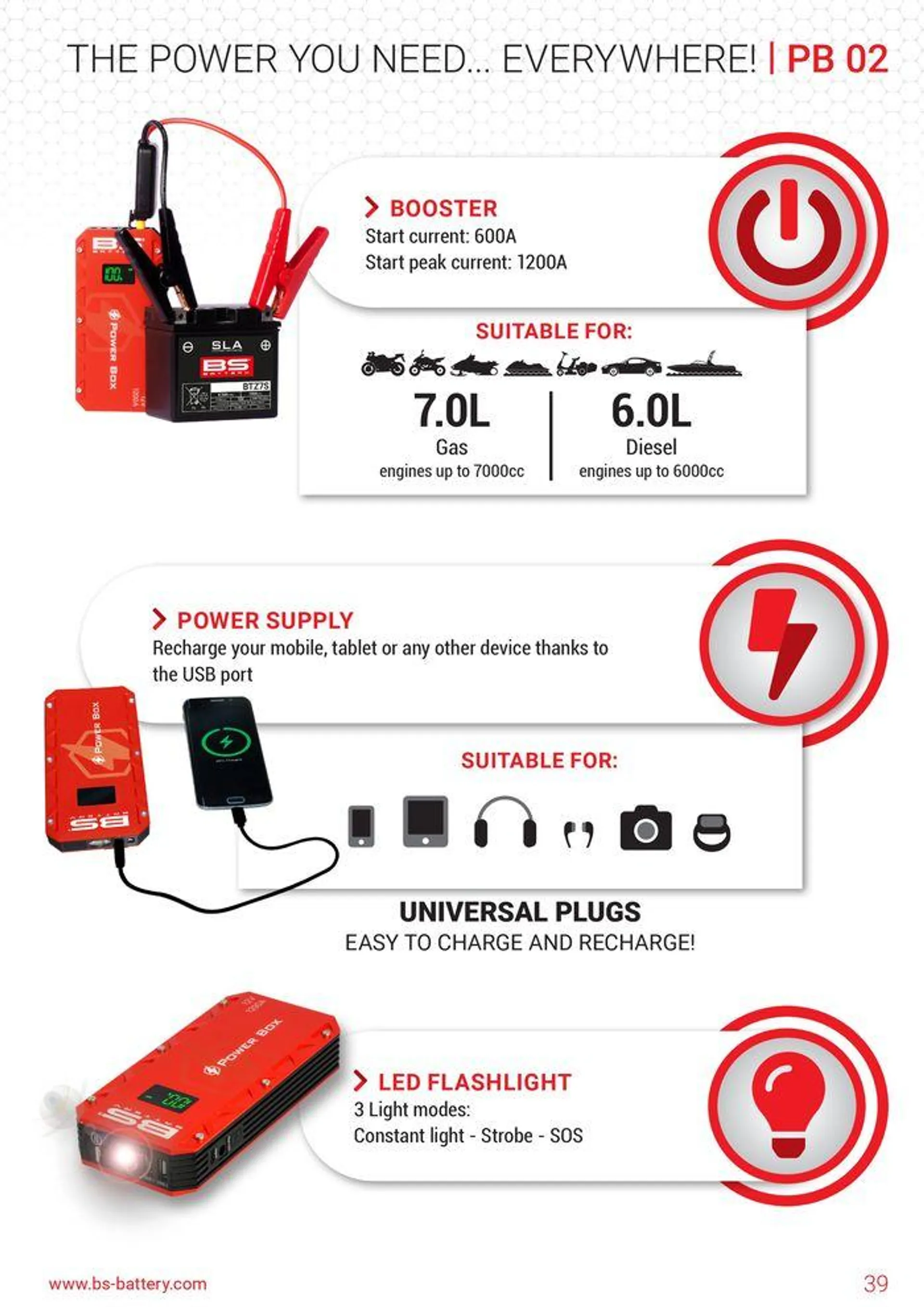 BS BATTERY 2024 du 12 septembre au 31 décembre 2024 - Catalogue page 39