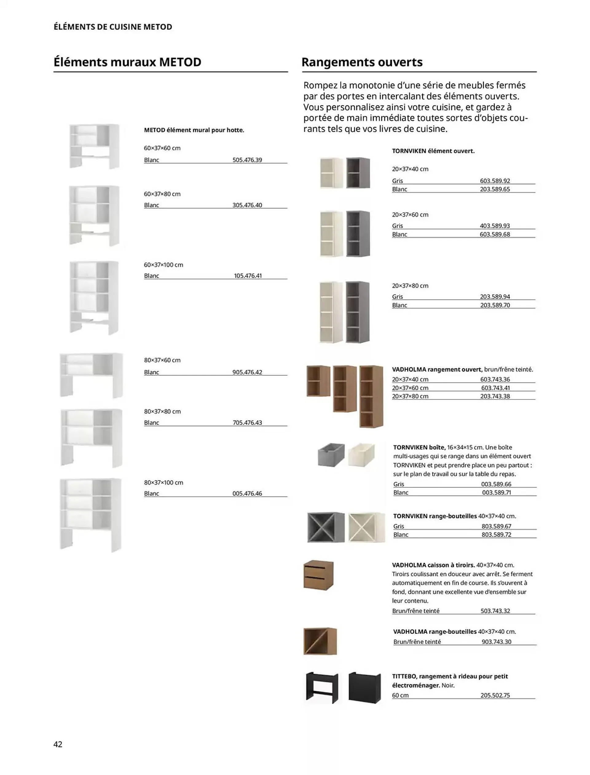 Catalogue IKEA du 1 octobre au 31 juillet 2025 - Catalogue page 42