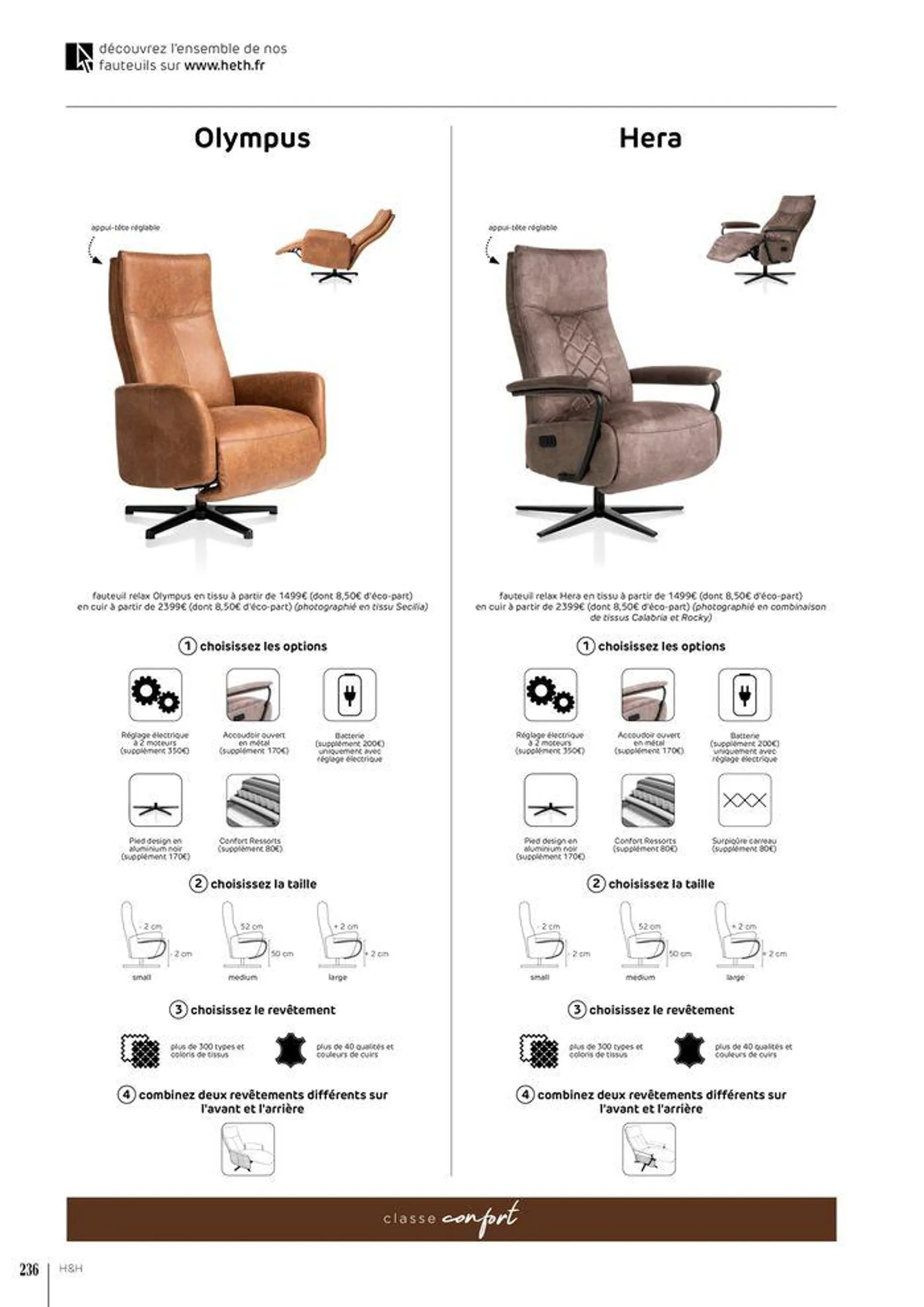 FAUTEUILS ET CANAPÉS  du 15 février au 30 novembre 2024 - Catalogue page 236