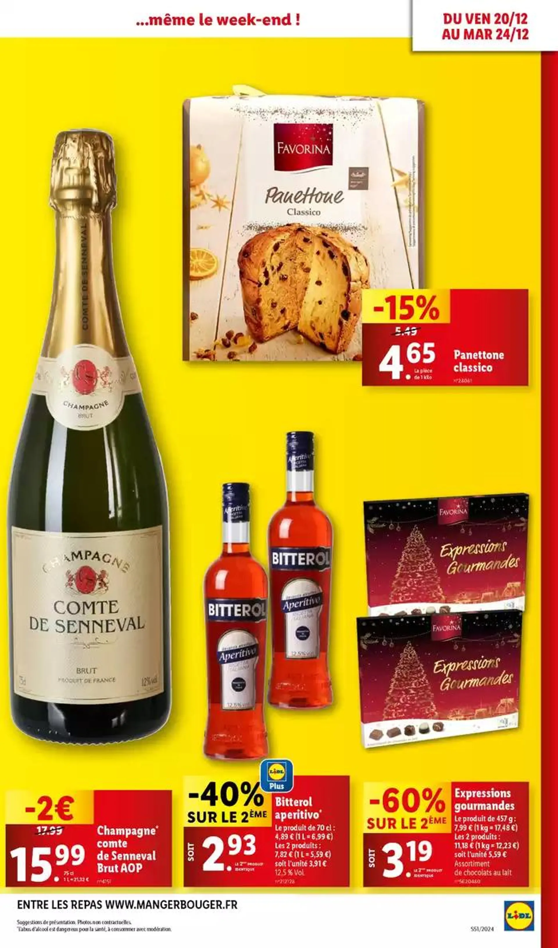 Retrouvez une large sélection de mets d'exception à petits prix chez Lidl! du 18 décembre au 24 décembre 2024 - Catalogue page 67