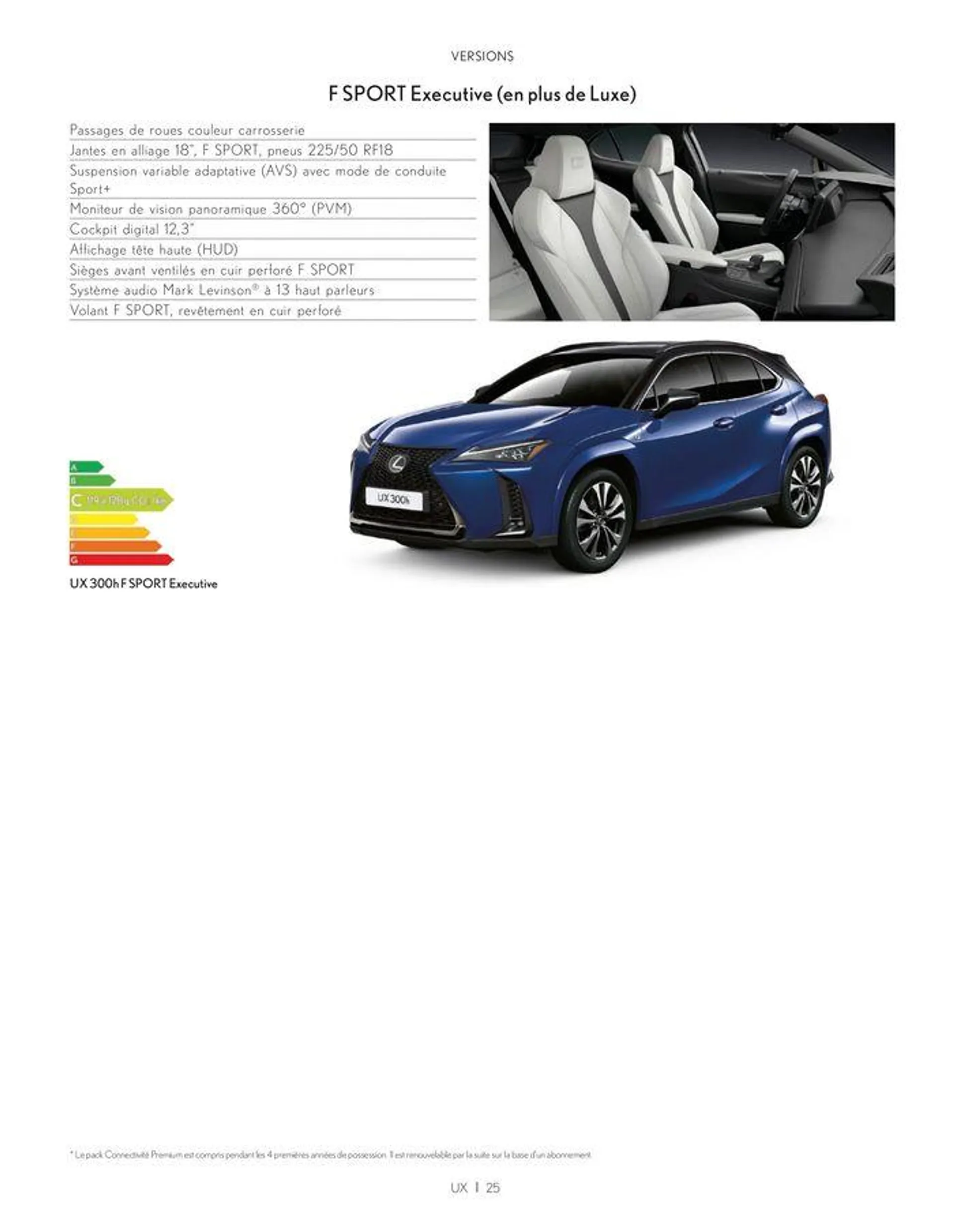 Lexus HYBRIDE AUTO-RECHARGEABLE du 24 juin au 28 février 2025 - Catalogue page 25