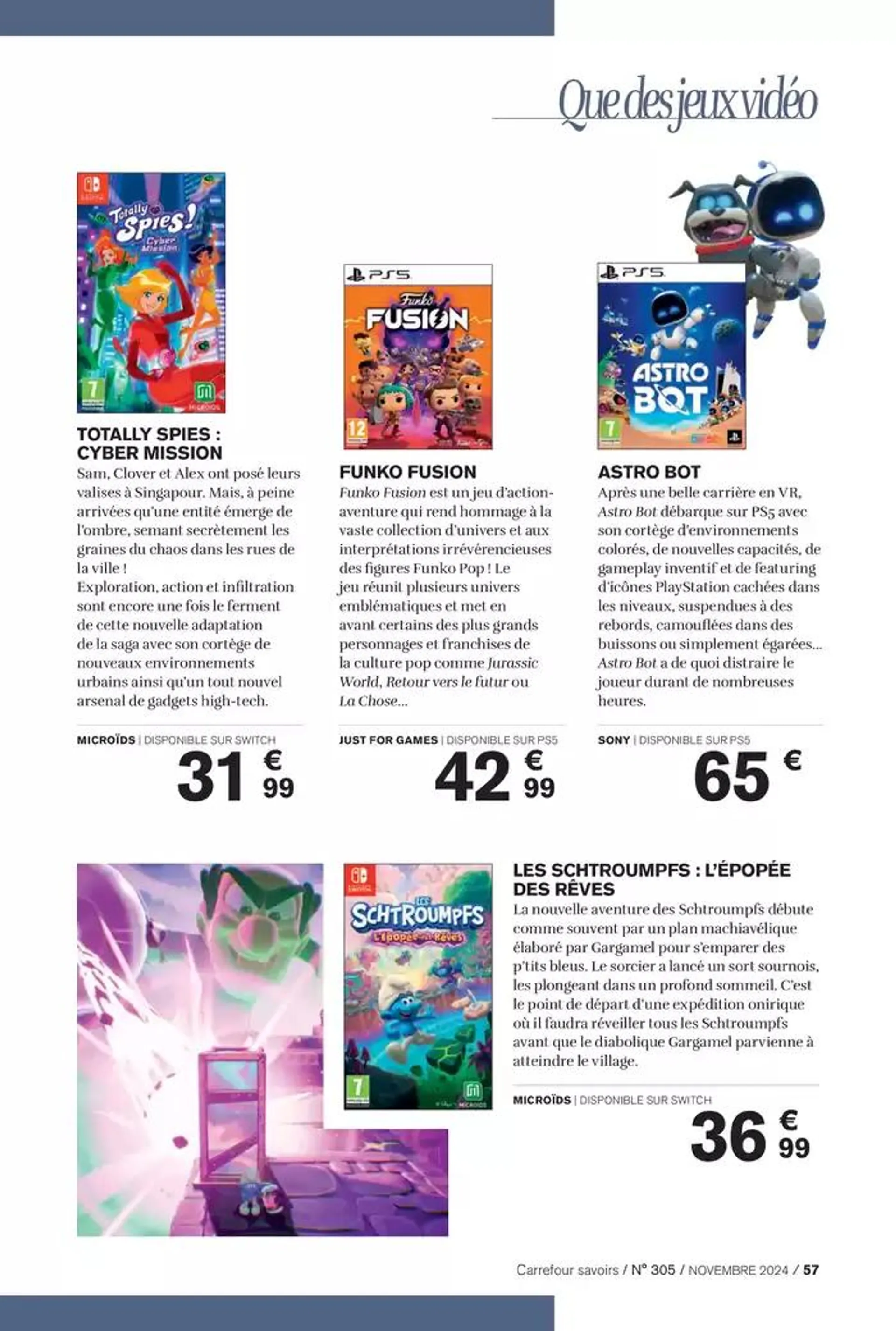 À CHACUN SA CULTURE du 1 novembre au 30 novembre 2024 - Catalogue page 57