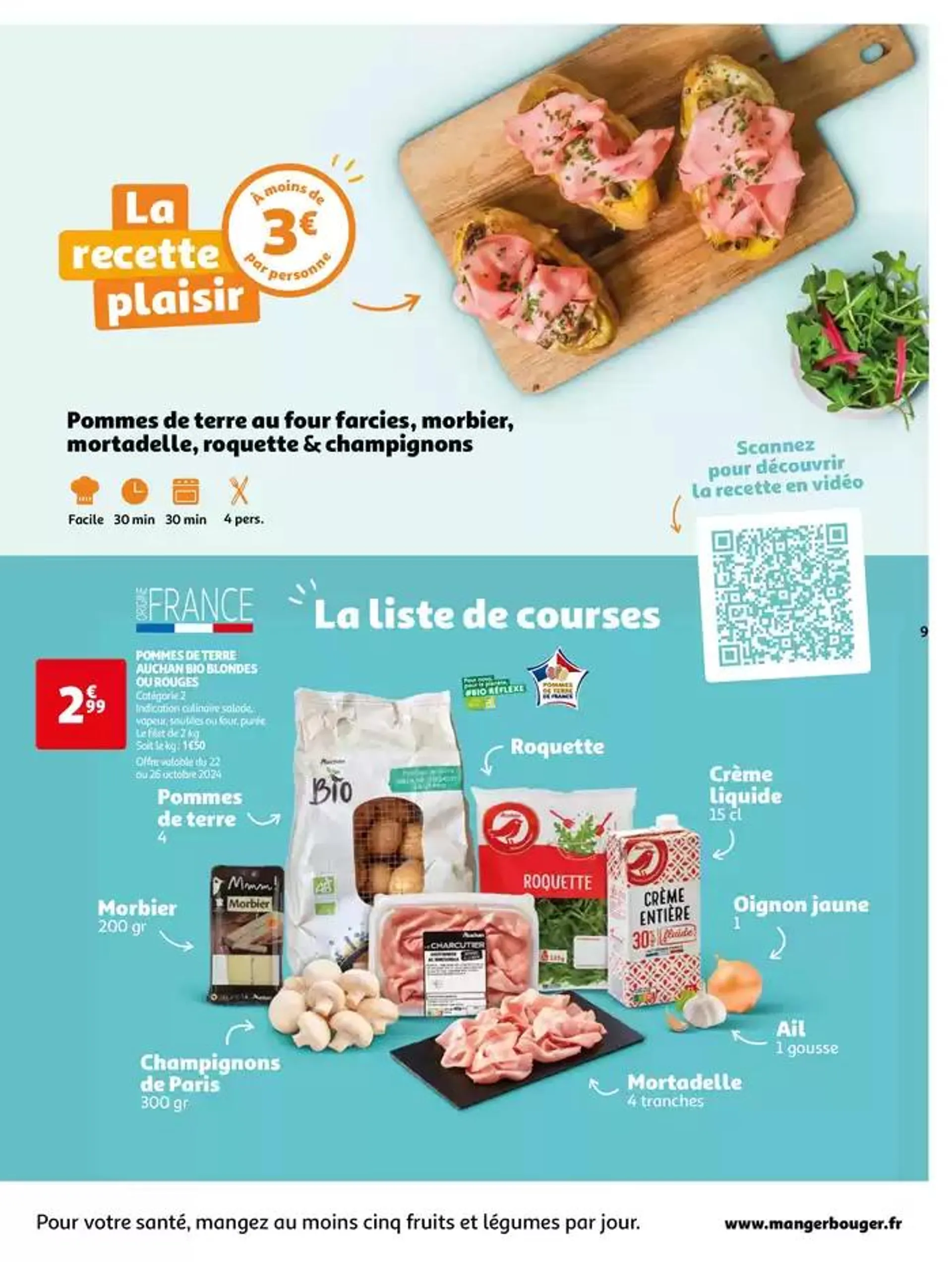 Une semaine d'offres à prix cassés  du 22 octobre au 28 octobre 2024 - Catalogue page 9