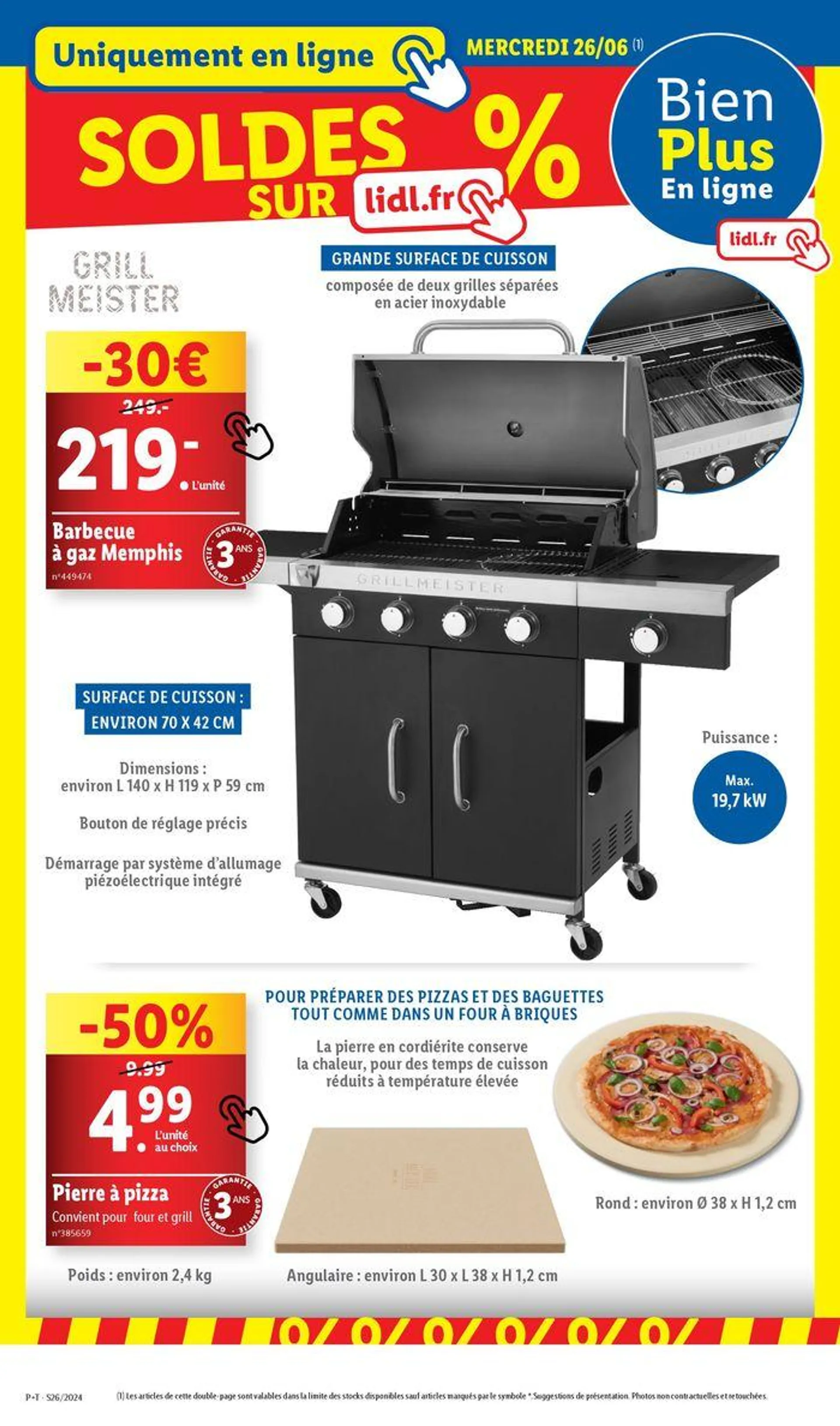 Retrouvez les offres Lidl de la semaine : bricolage, jardin et cuisine ! du 27 juin au 1 juillet 2024 - Catalogue page 10