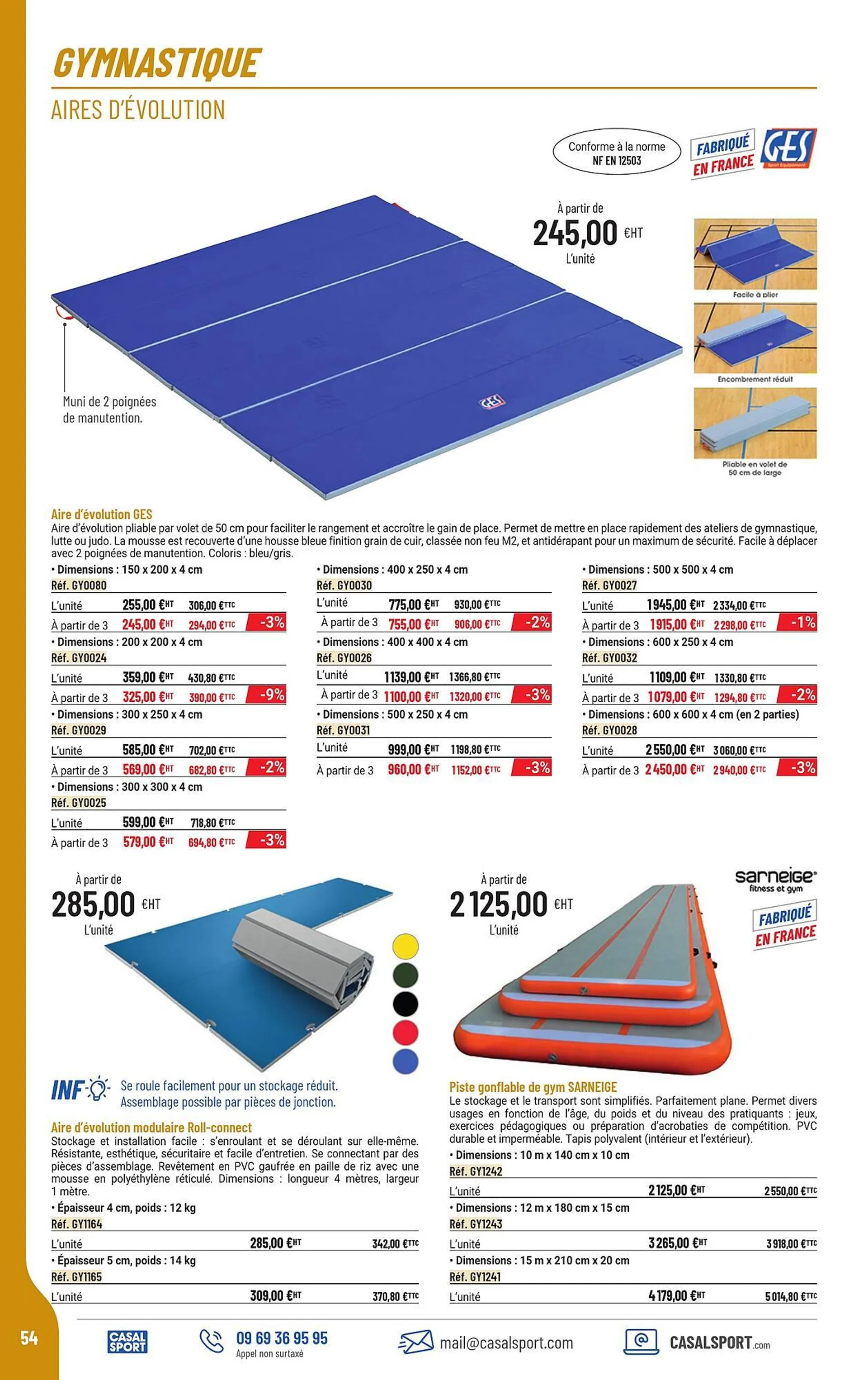 Catalogue Casal Sport du 1 février au 28 décembre 2024 - Catalogue page 21