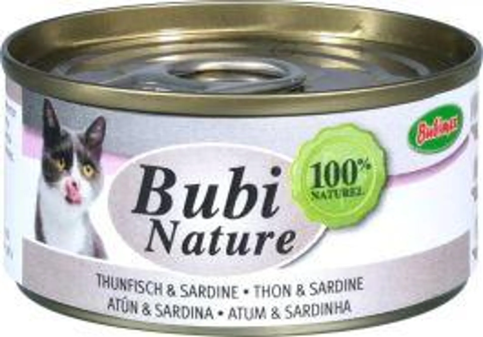 Pâtée Thon et Sardine pour chat Bubi nature