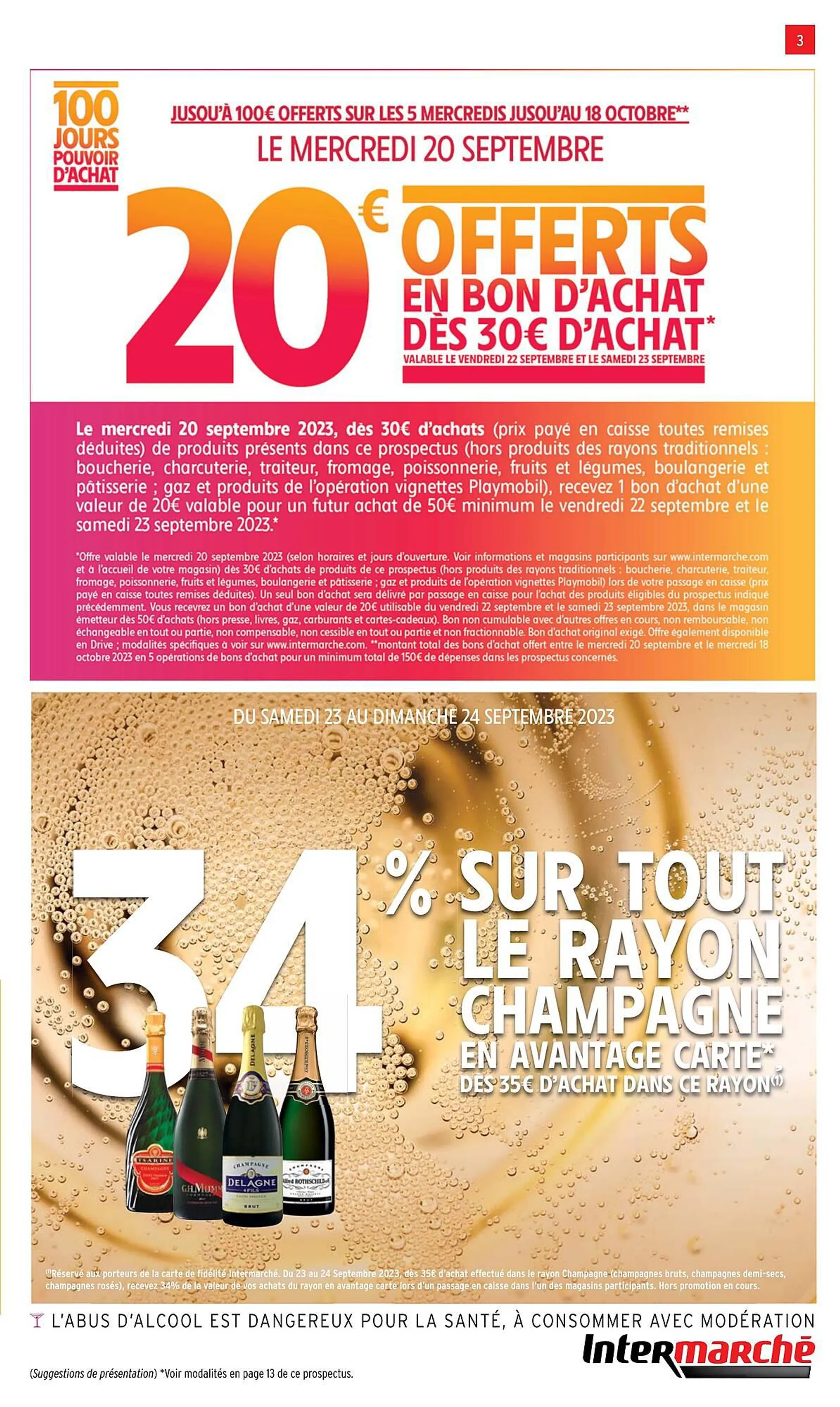 Catalogue Intermarché du 19 septembre au 24 septembre 2023 - Catalogue page 3