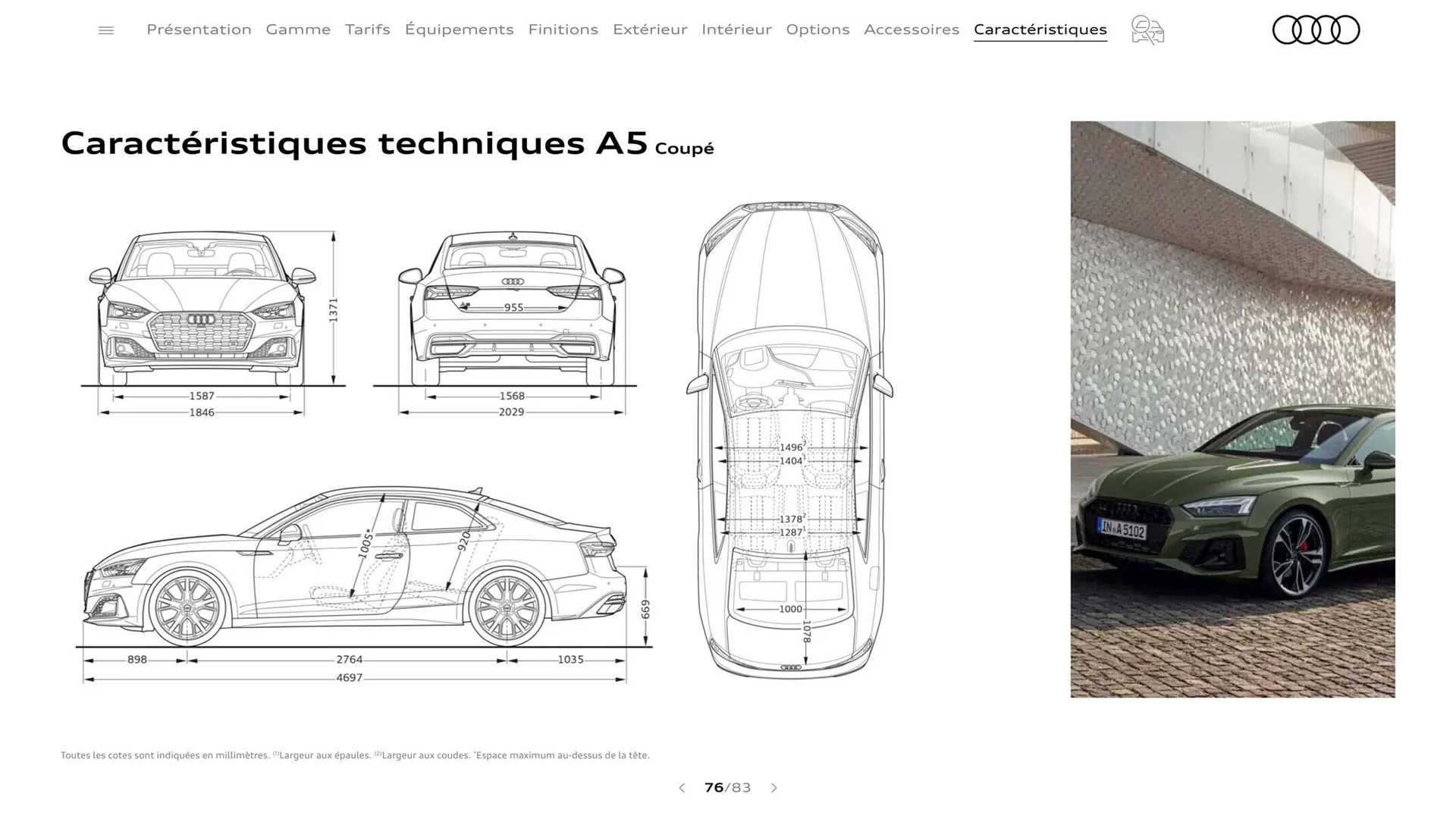 Catalogue Audi du 8 août au 8 août 2024 - Catalogue page 76