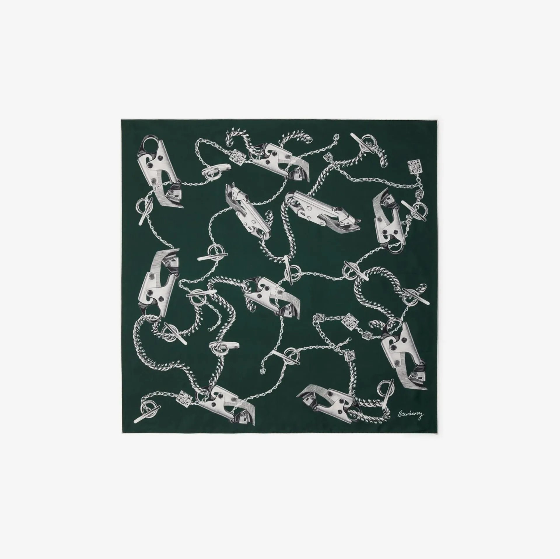 Knight Hardware Silk Scarf