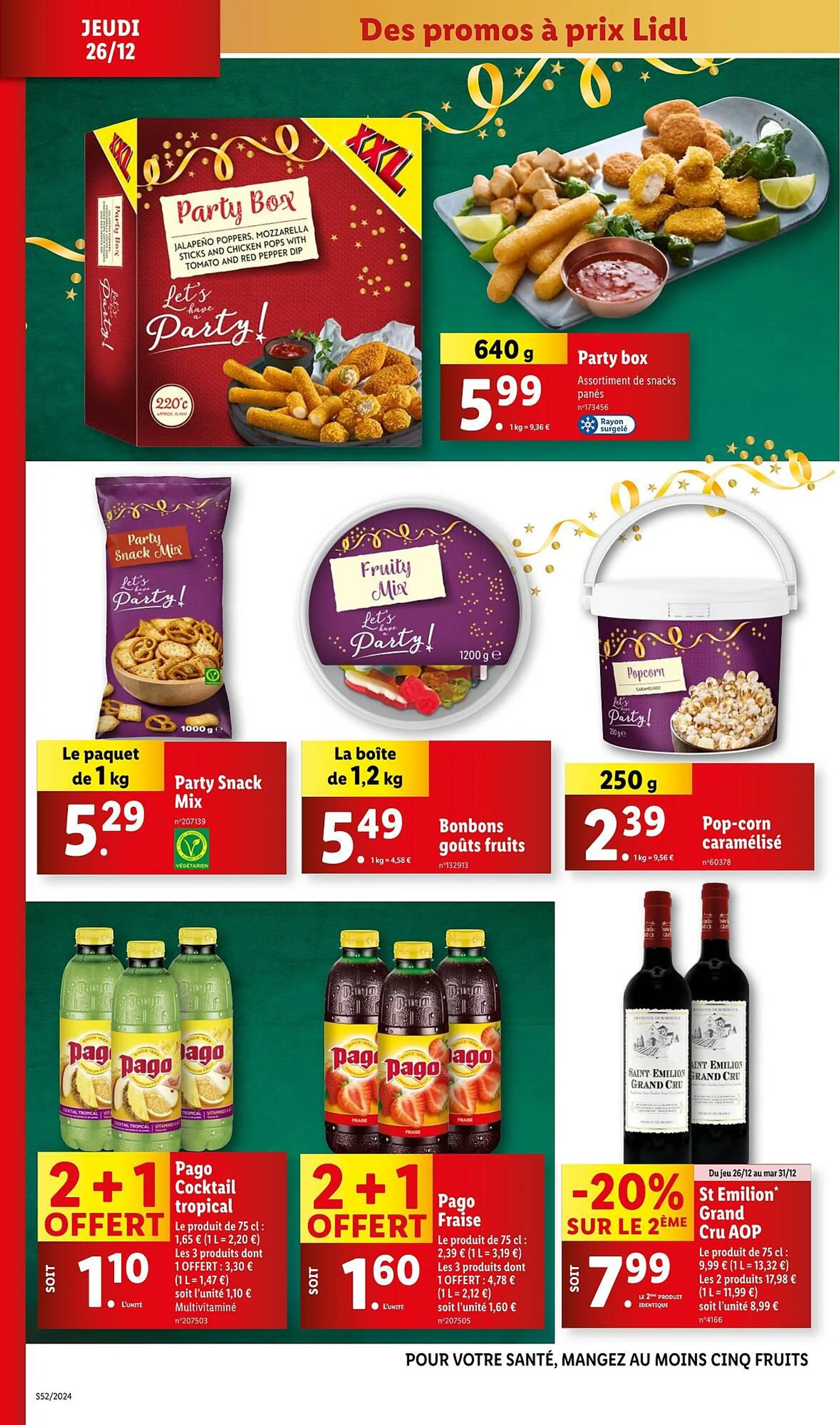 Catalogue Lidl du 26 décembre au 31 décembre 2024 - Catalogue page 16