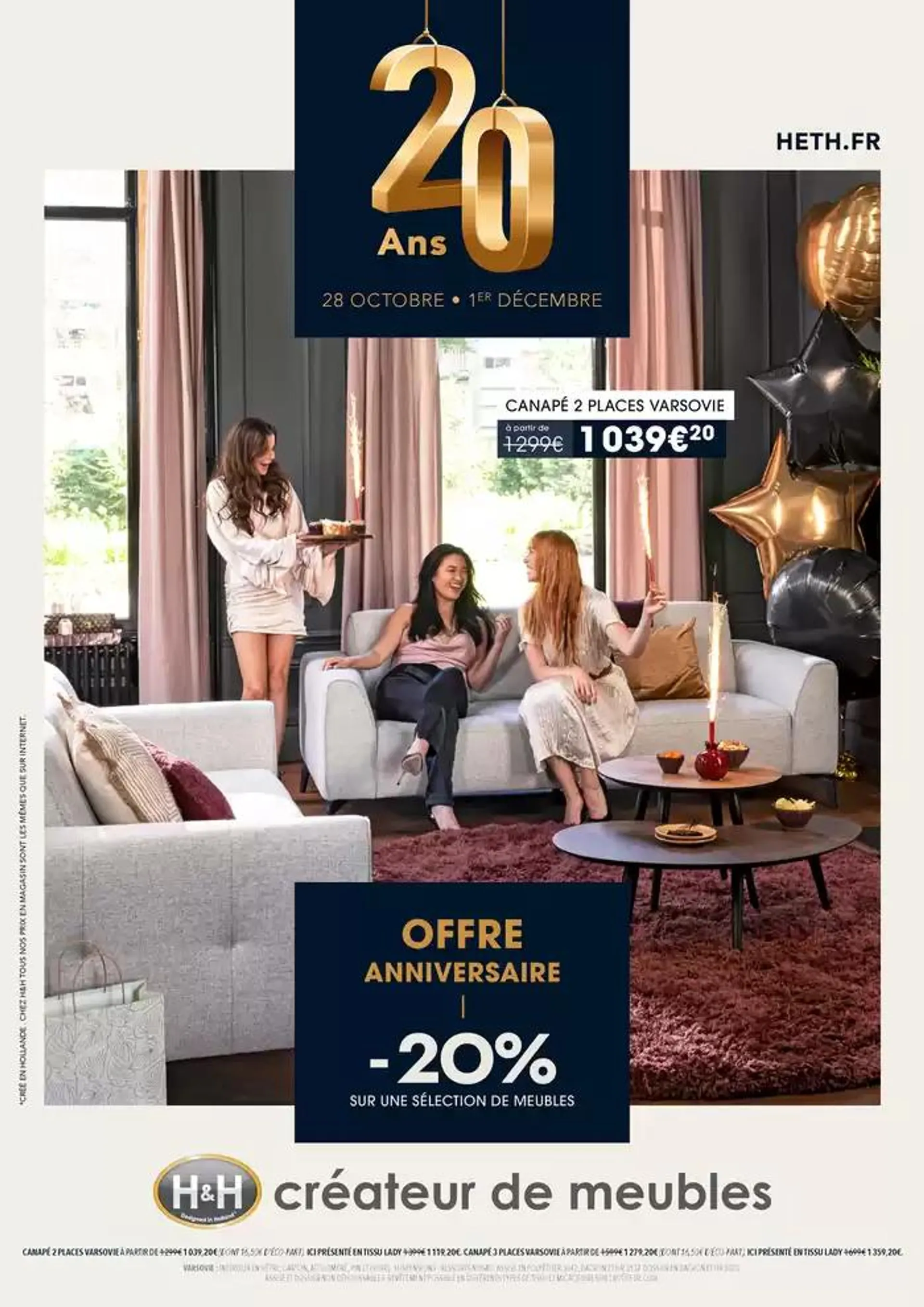 OFFRE ANNIVERSAIRE -20 % - 1