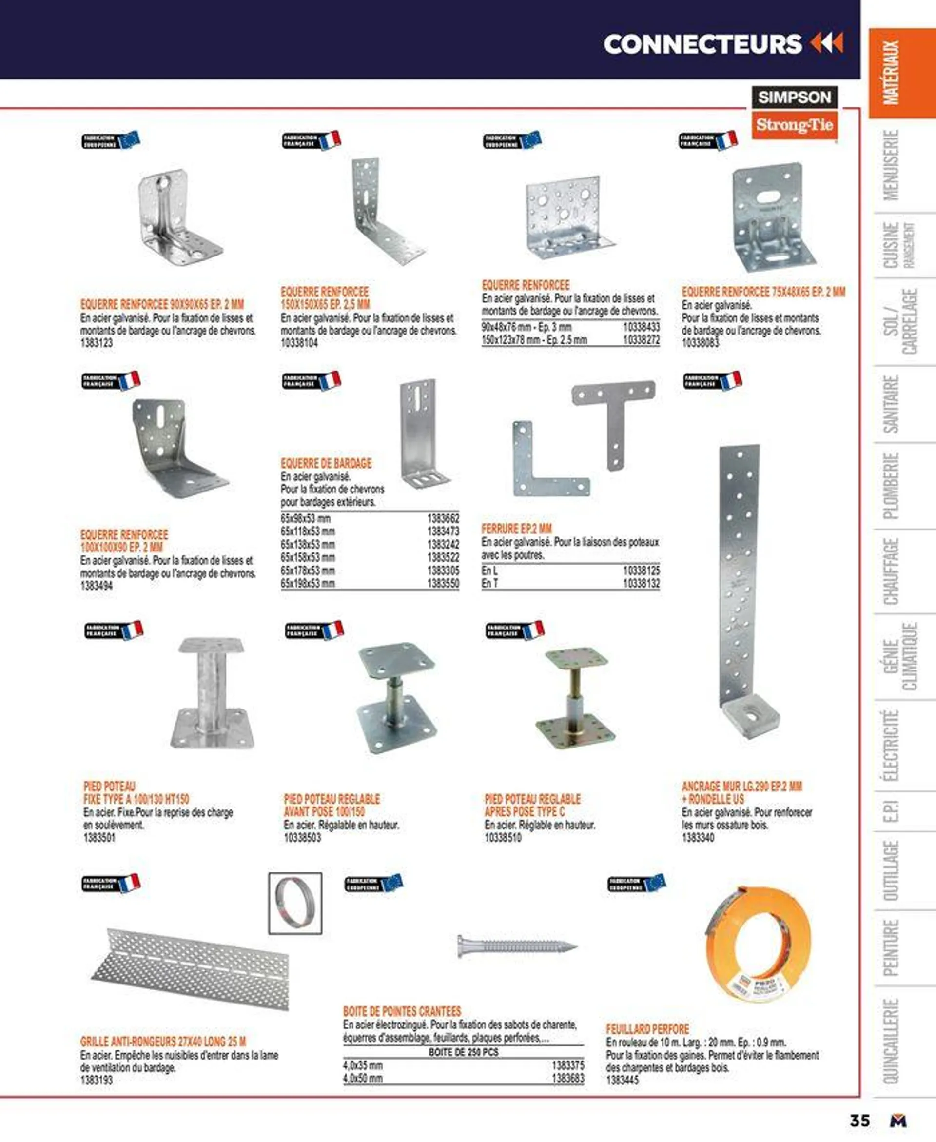 Guide produits 2024 du 15 mars au 31 décembre 2024 - Catalogue page 35